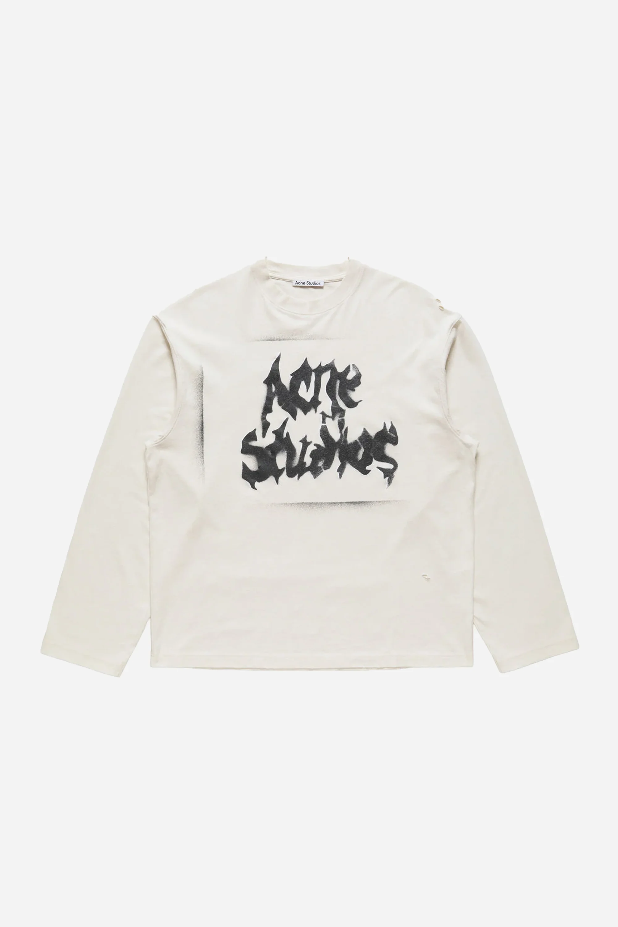 Gothic Logo T-Shirt Dusty White