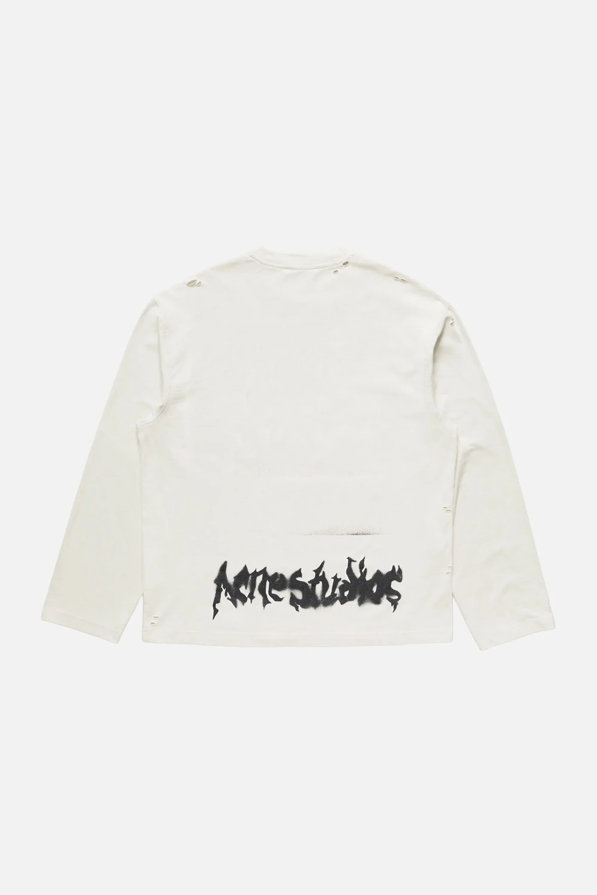 Gothic Logo T-Shirt Dusty White - Image 3