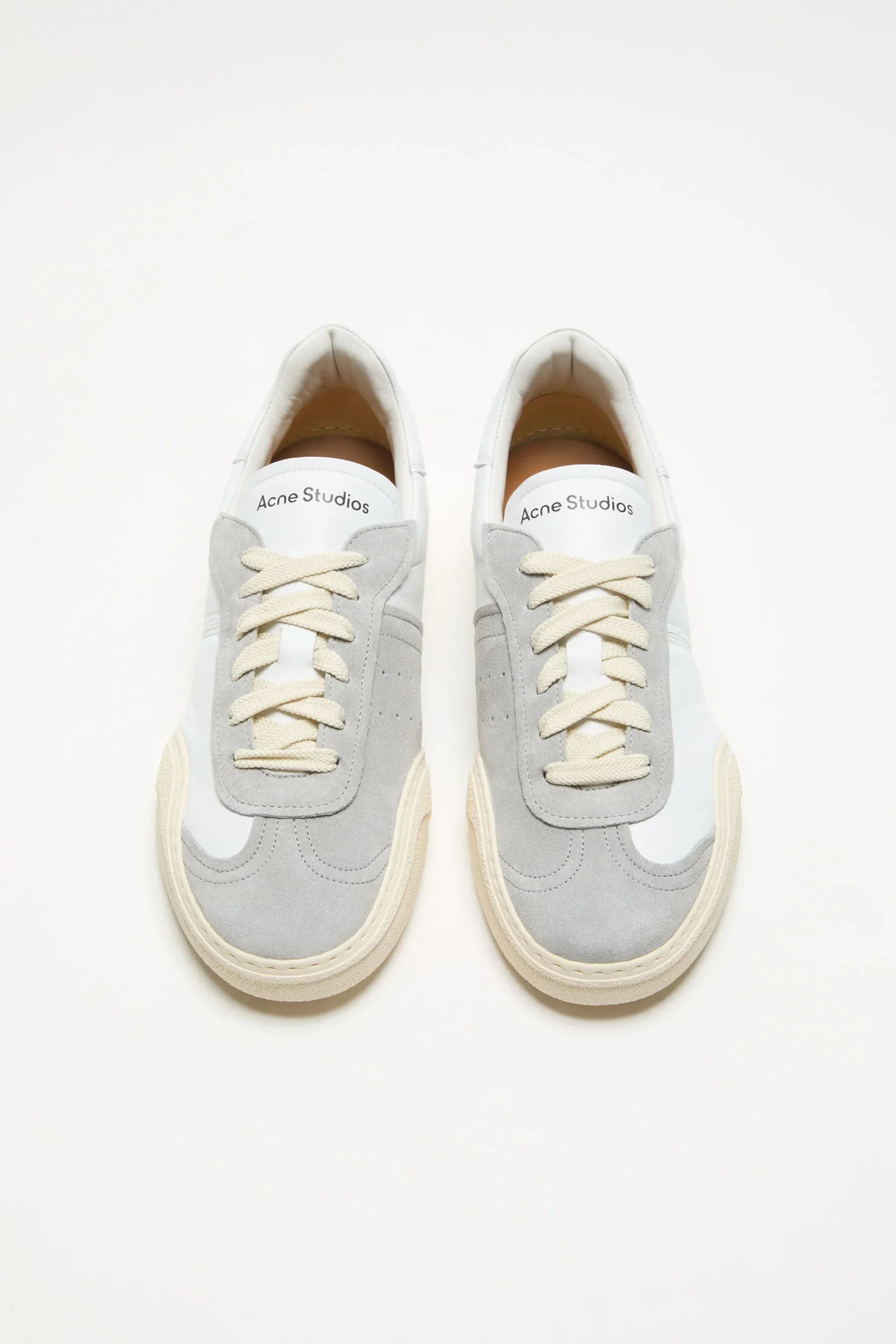Leather Sneakers White/White - Image 2
