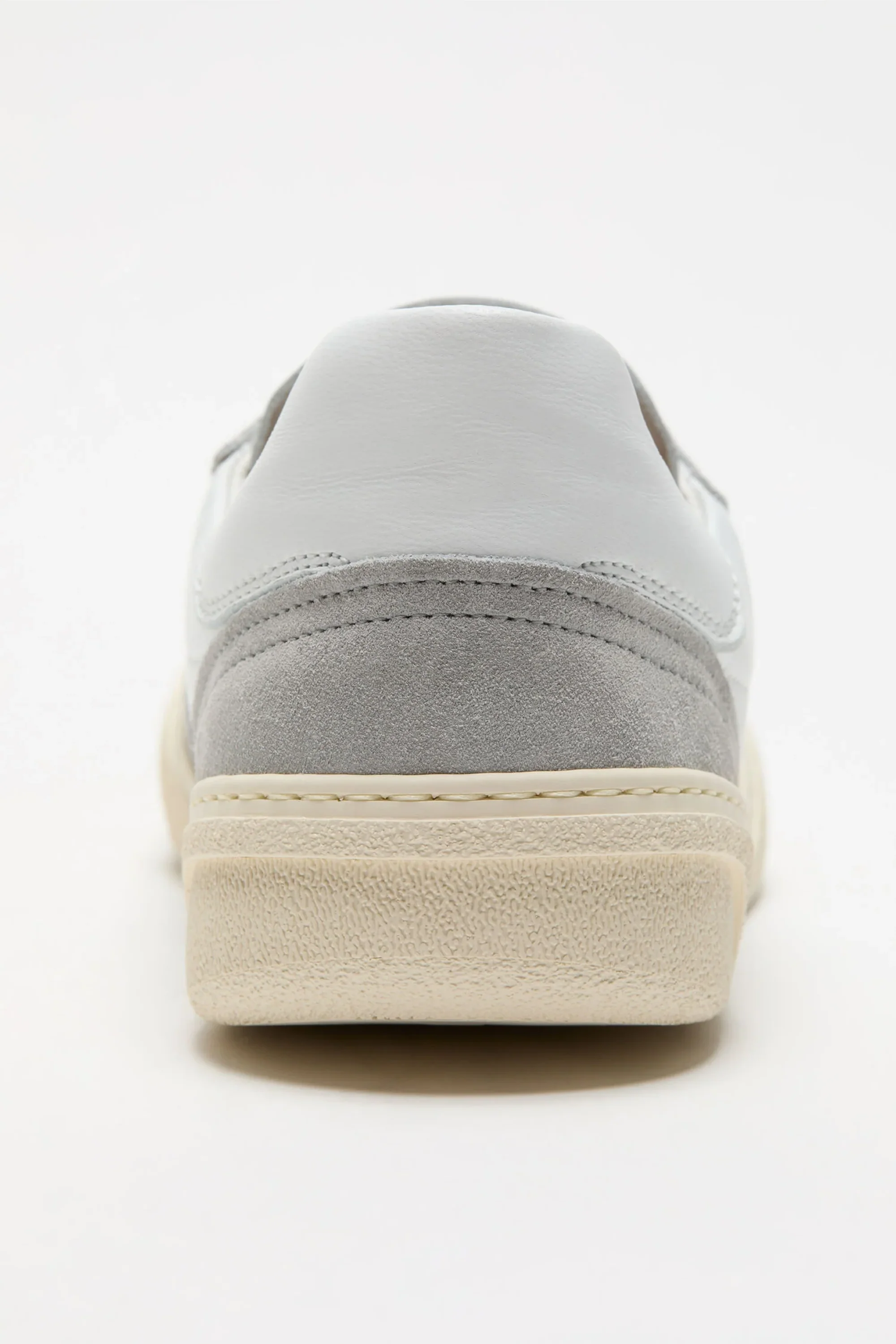 Leather Sneakers White/White - Image 3