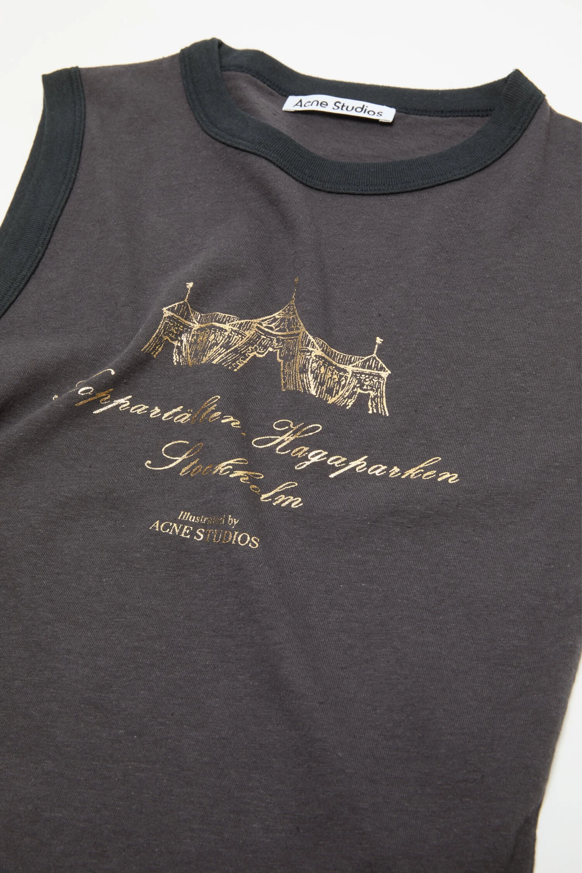 Graphic Tank Top Anthracite Grey - Image 2