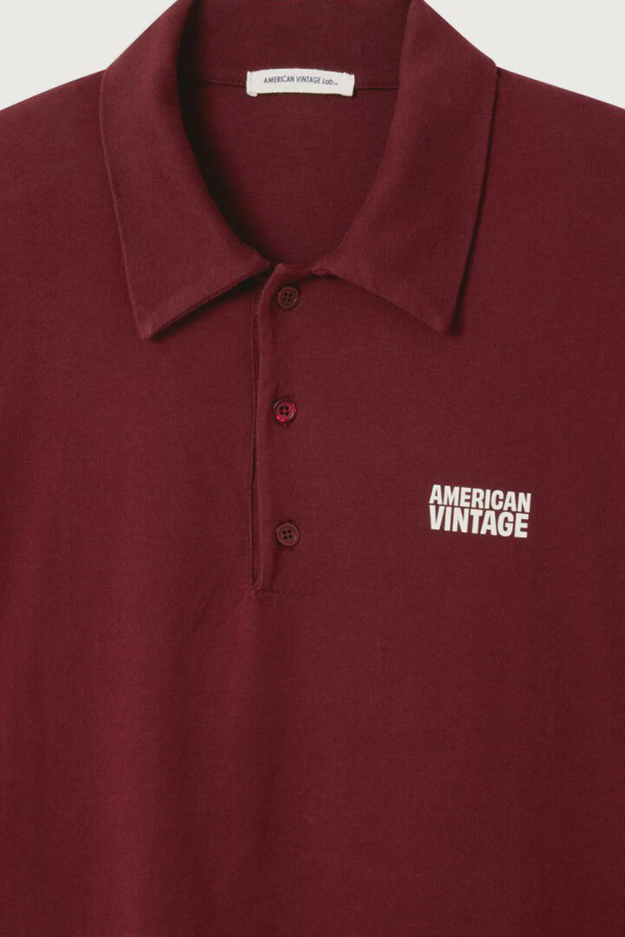 Gixy Polo Long Sleeve T-Shirt Mahogany - Image 2