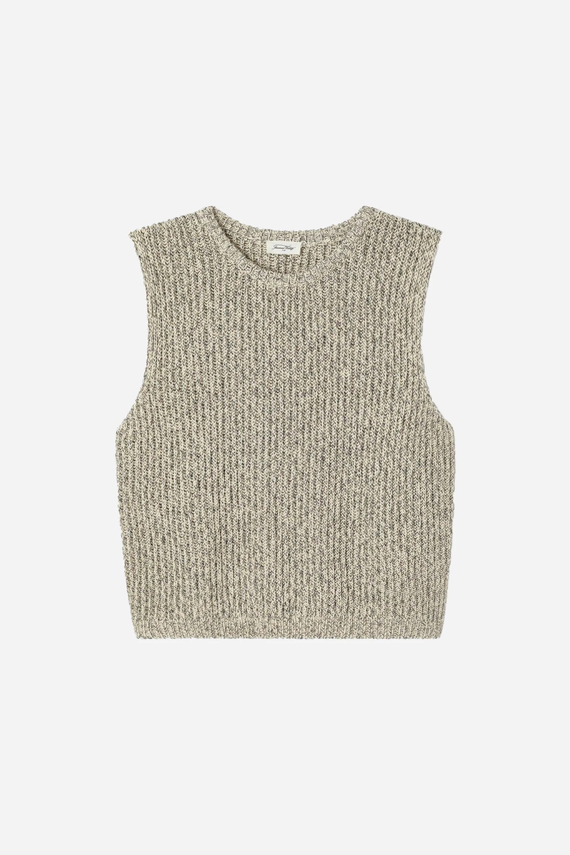 Twily Jumper Black Marled Cream