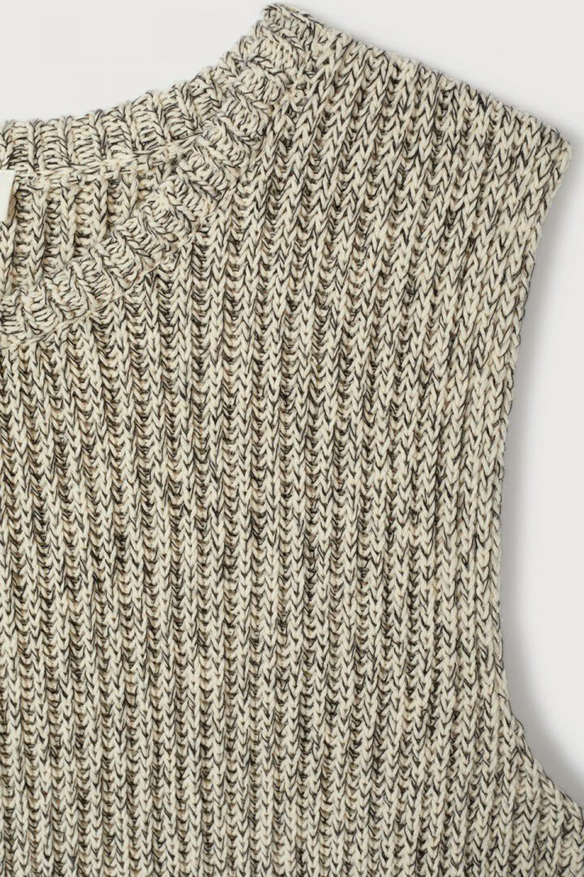 Twily Jumper Black Marled Cream - Image 2