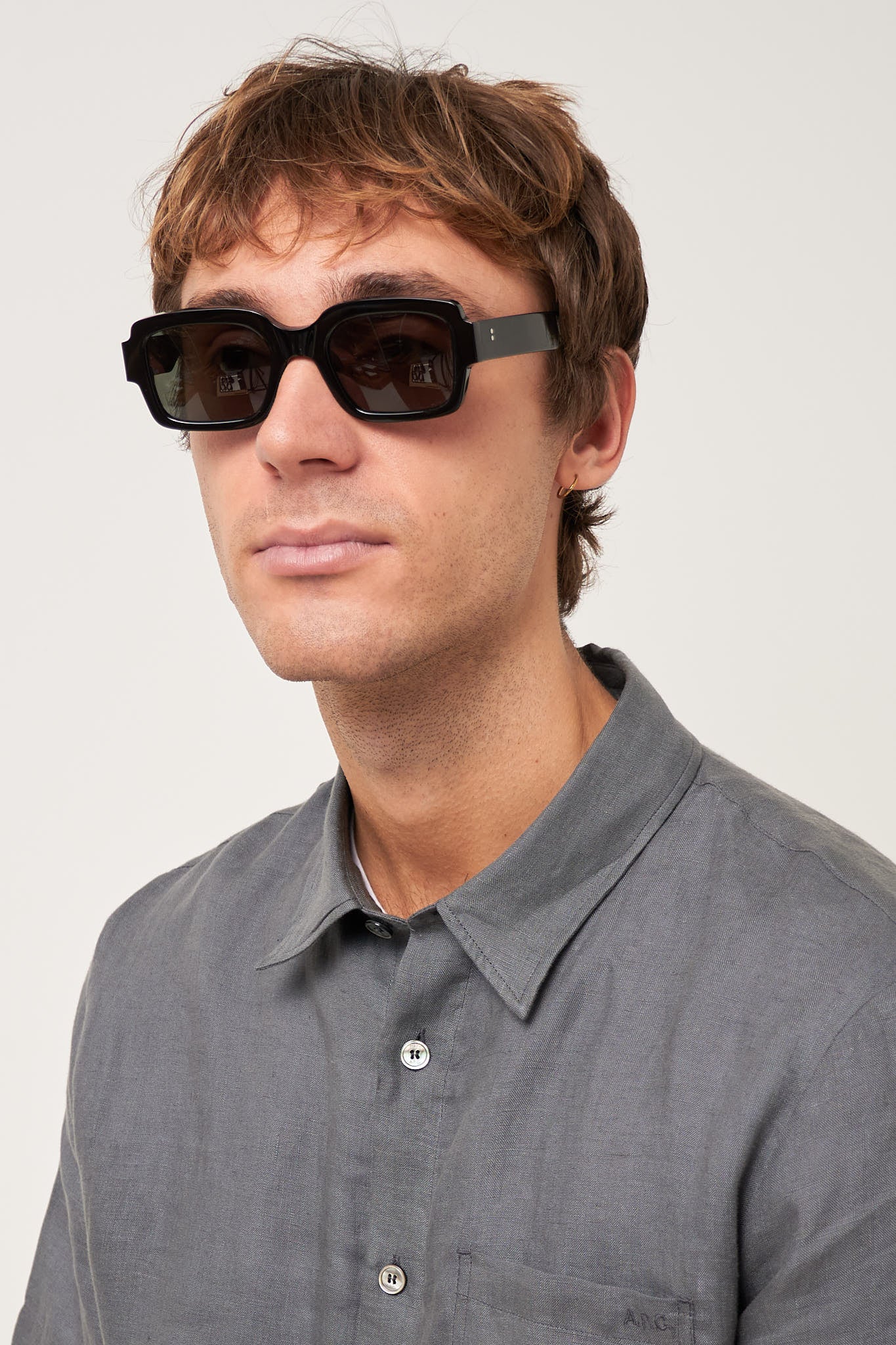 Apollo Black/Green Solid Lens - Image 3