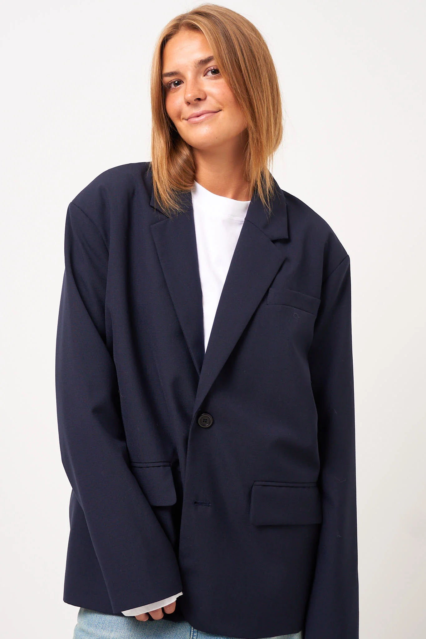 Ayany Blazer Navy - Image 3