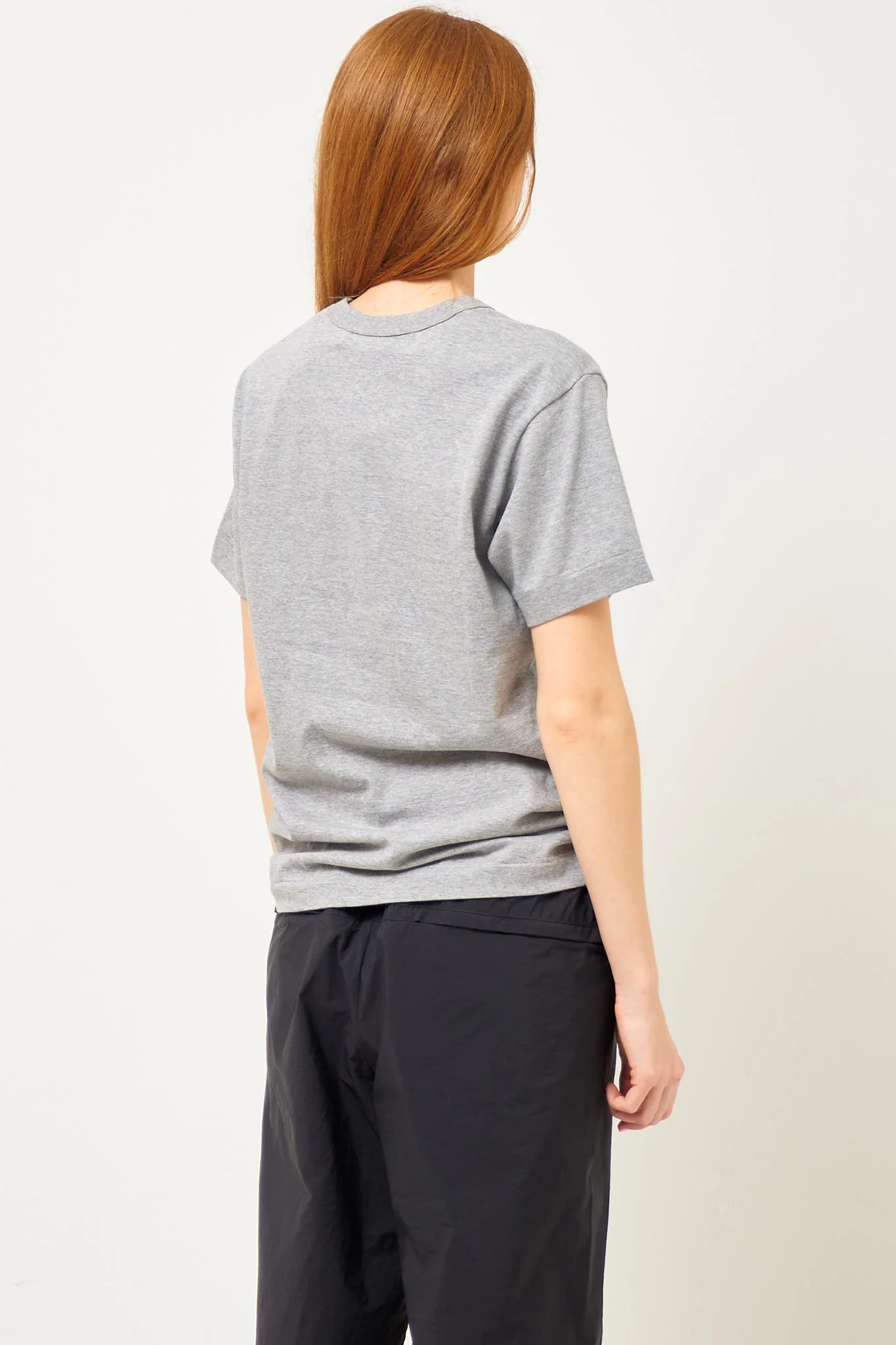 Black Heart T-shirt Grey - Image 9