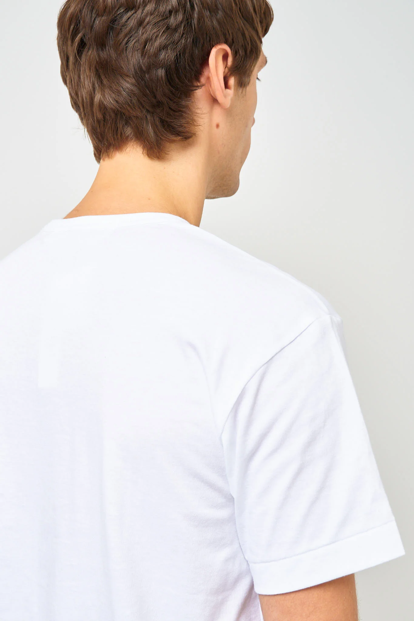 Black Heart T-shirt White - Image 4