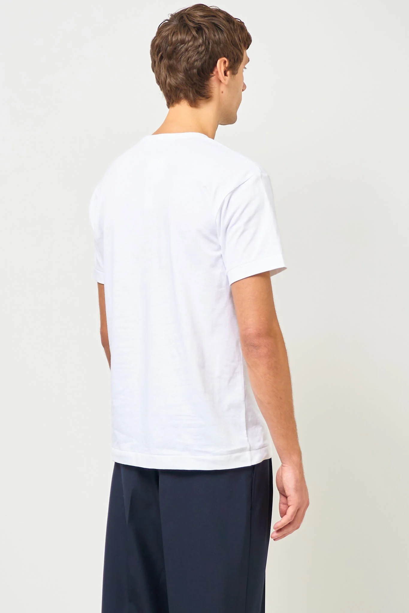 Black Heart T-shirt White - Image 5