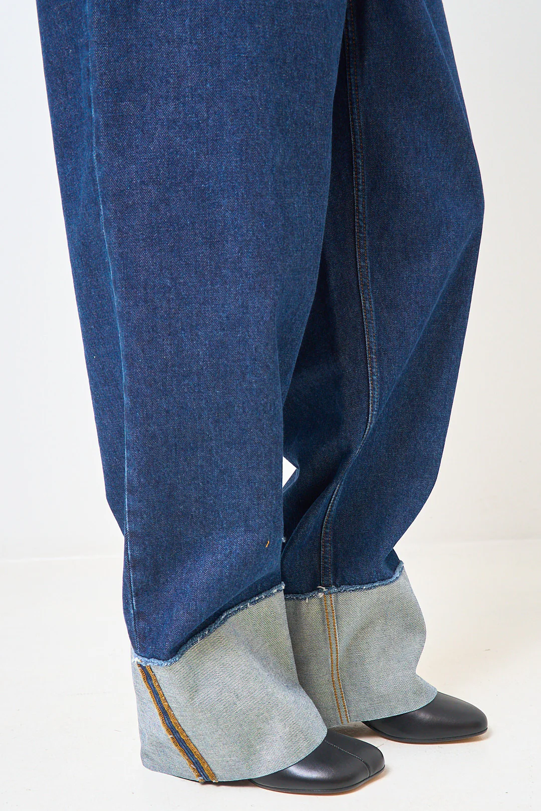 Blue Denim Inside-Out Jeans - Image 2