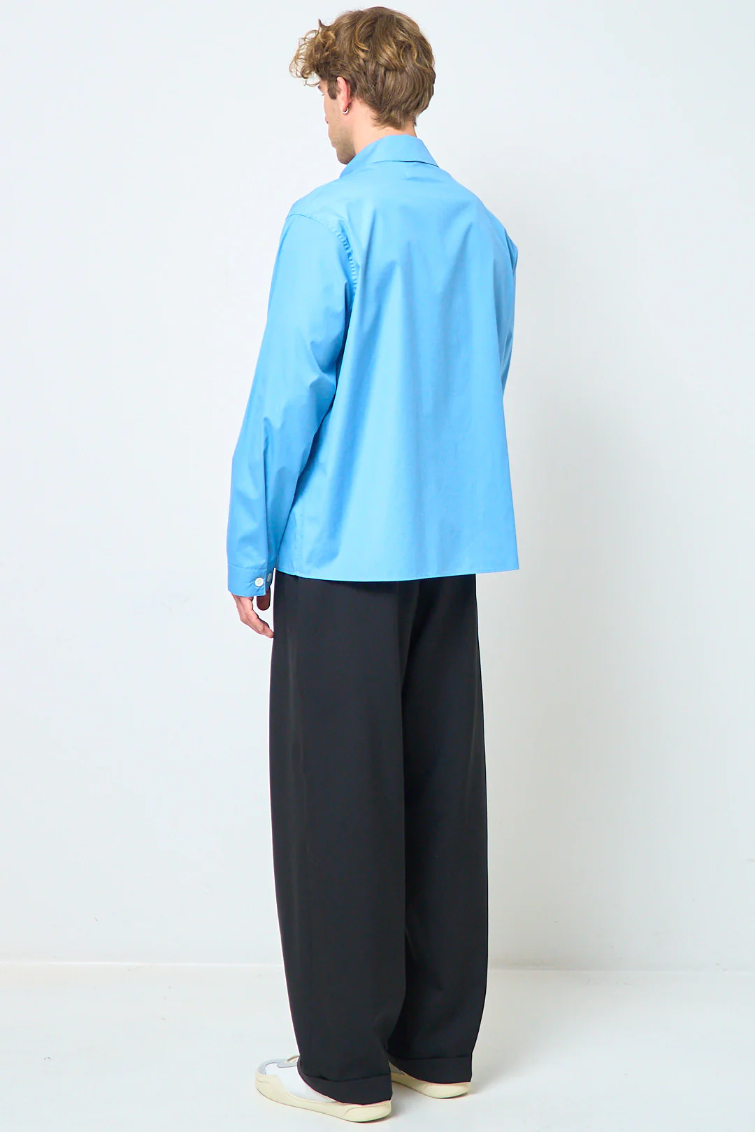Blue Zip Shirt Hidden Logo - Image 8