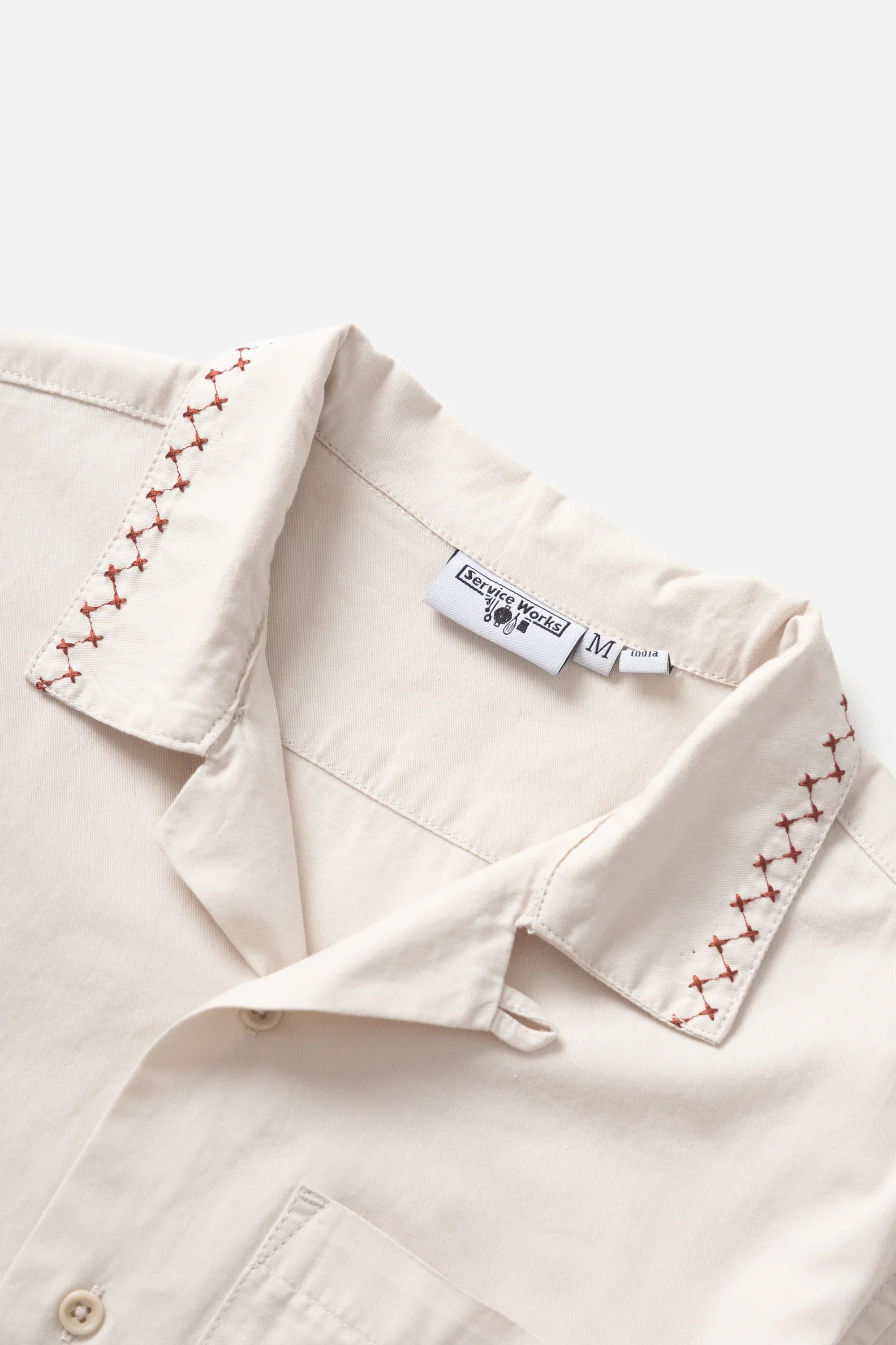 Border Shirt Off White - Image 2
