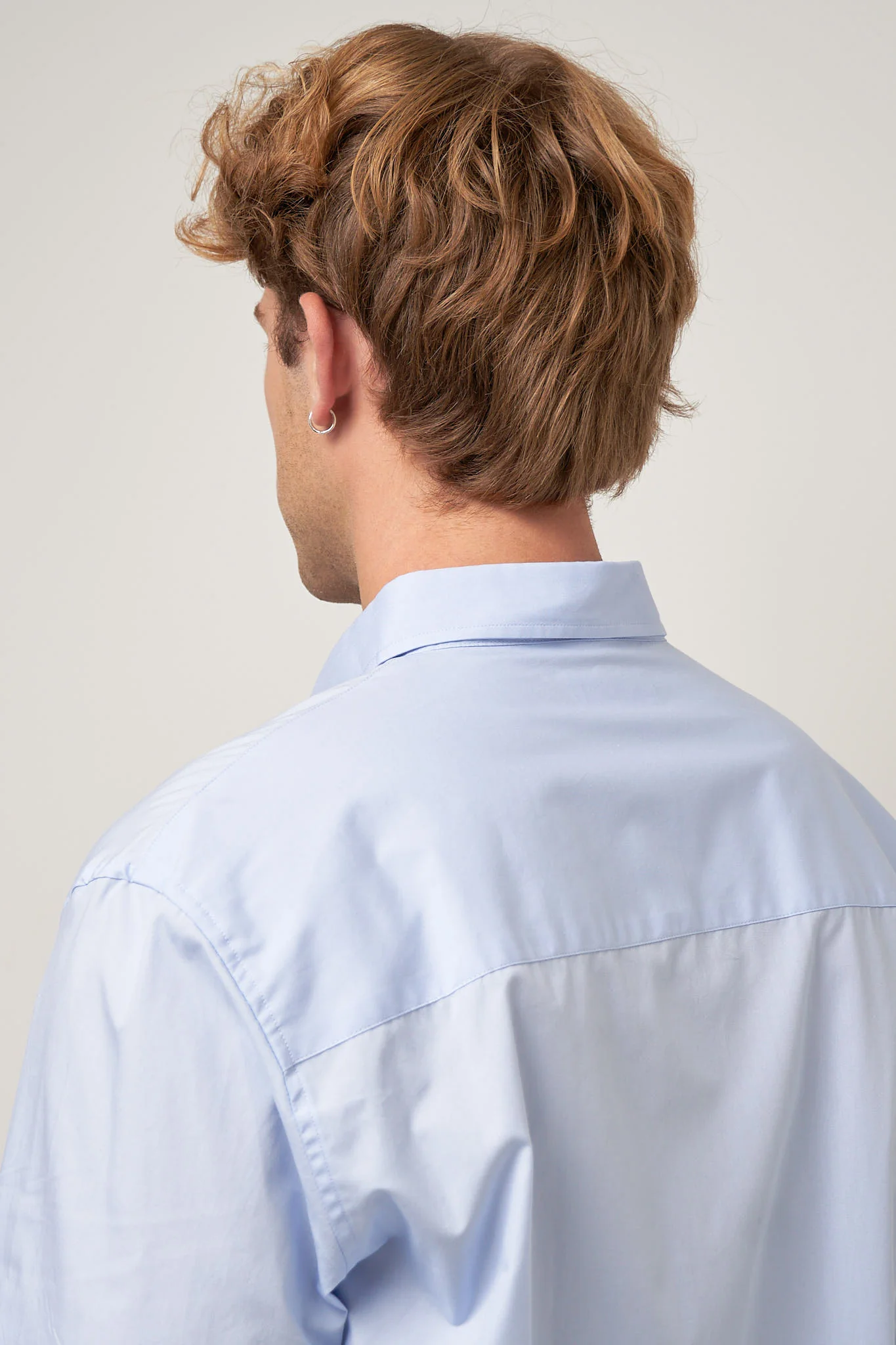 Brook Shirt Solid Light Blue - Image 6