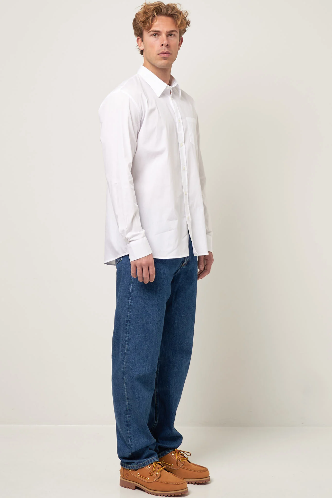 Brook Shirt Solid White - Image 3