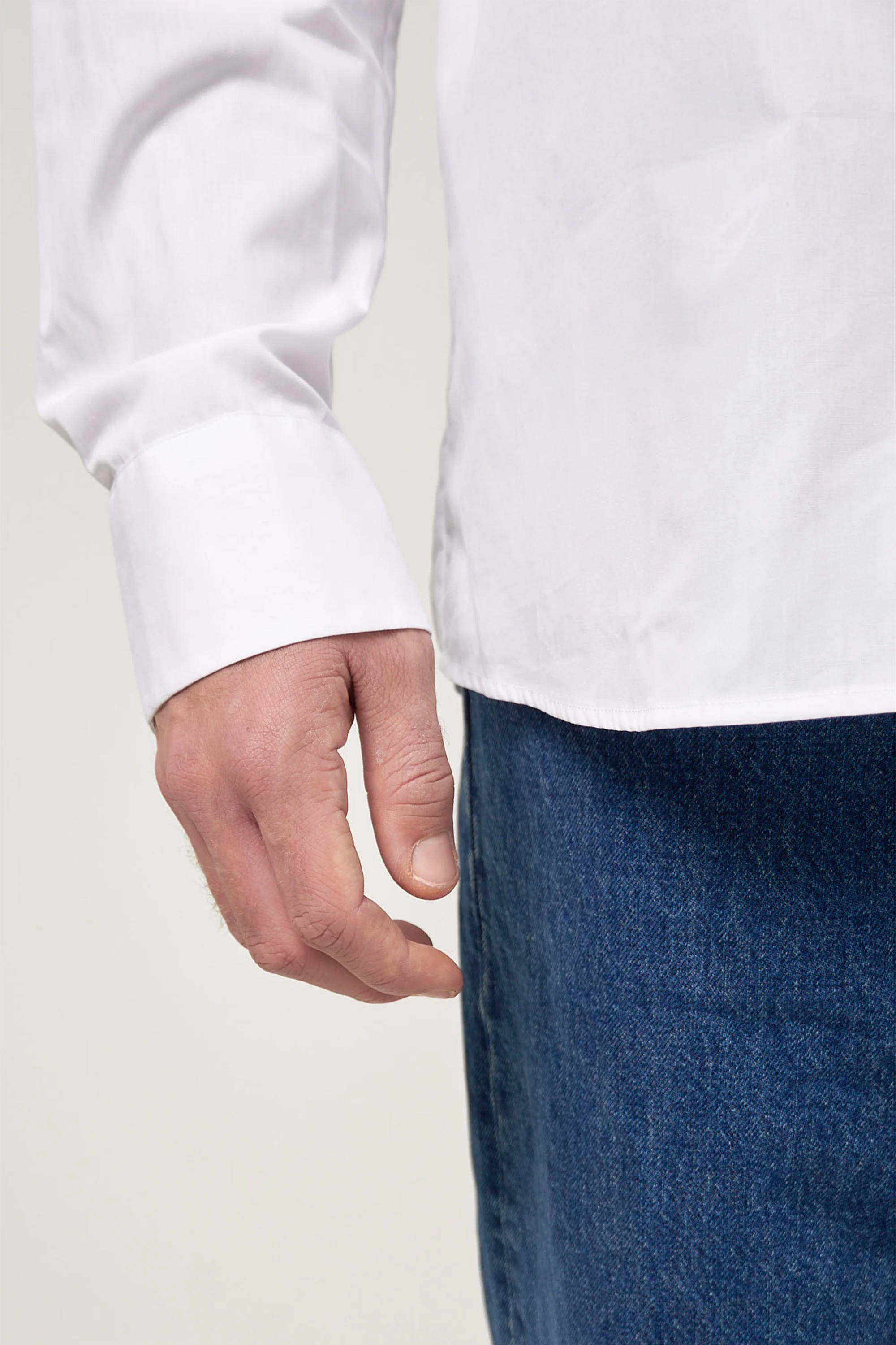 Brook Shirt Solid White - Image 7