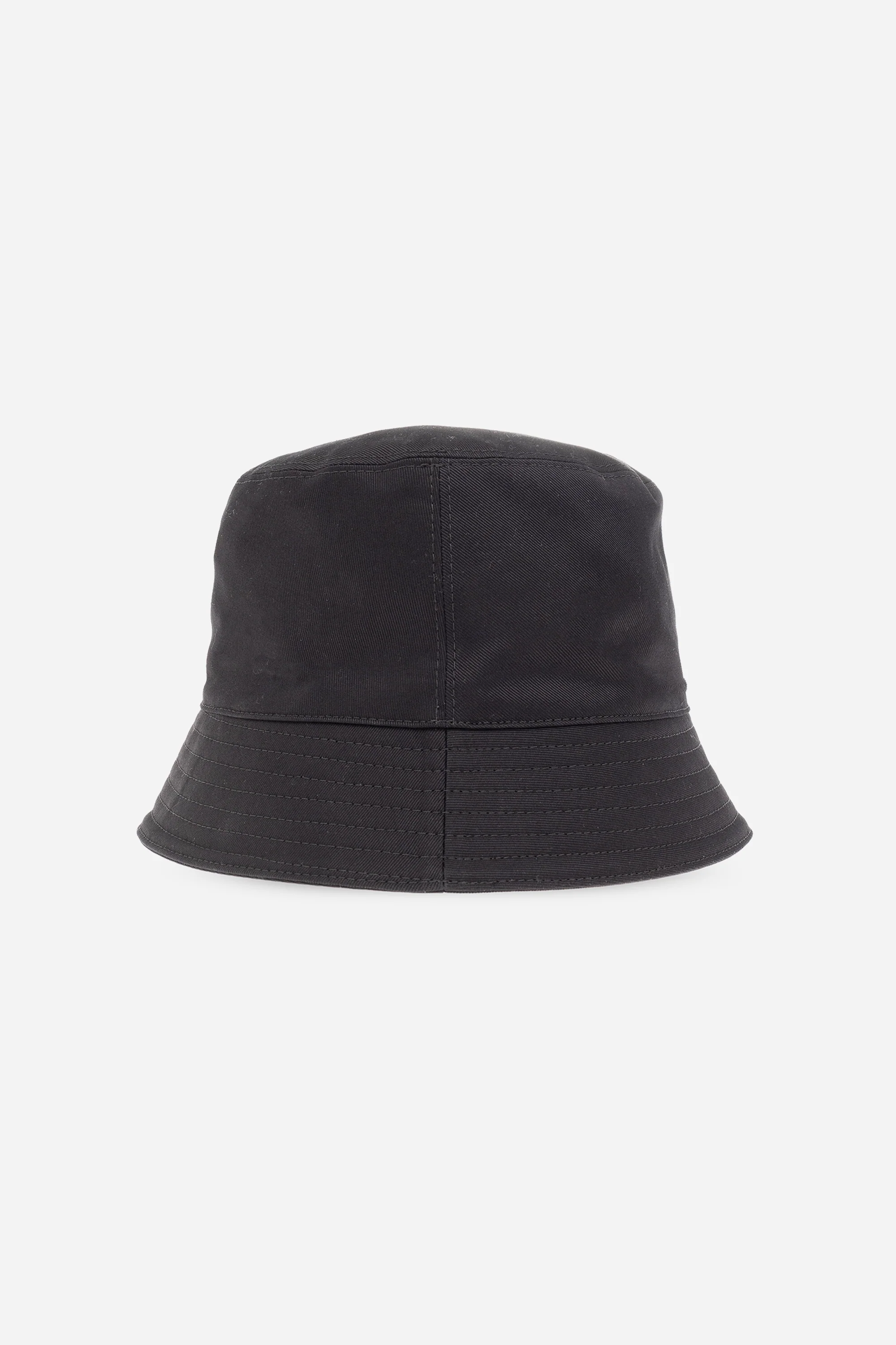 Bucket Hat Embroidered Logo Black - Image 3