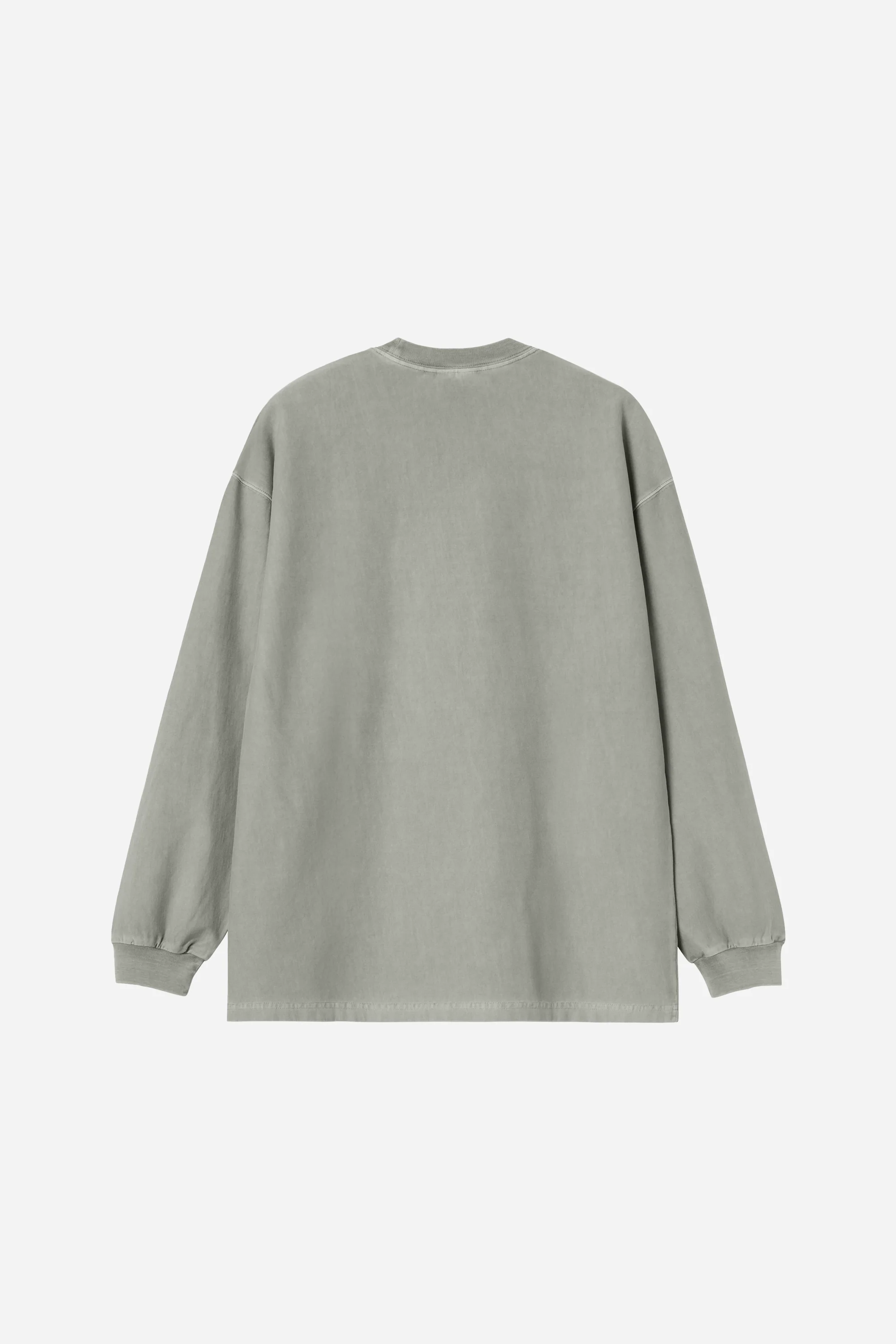 L/S Loose Pocket T-Shirt Shady Green - Image 2