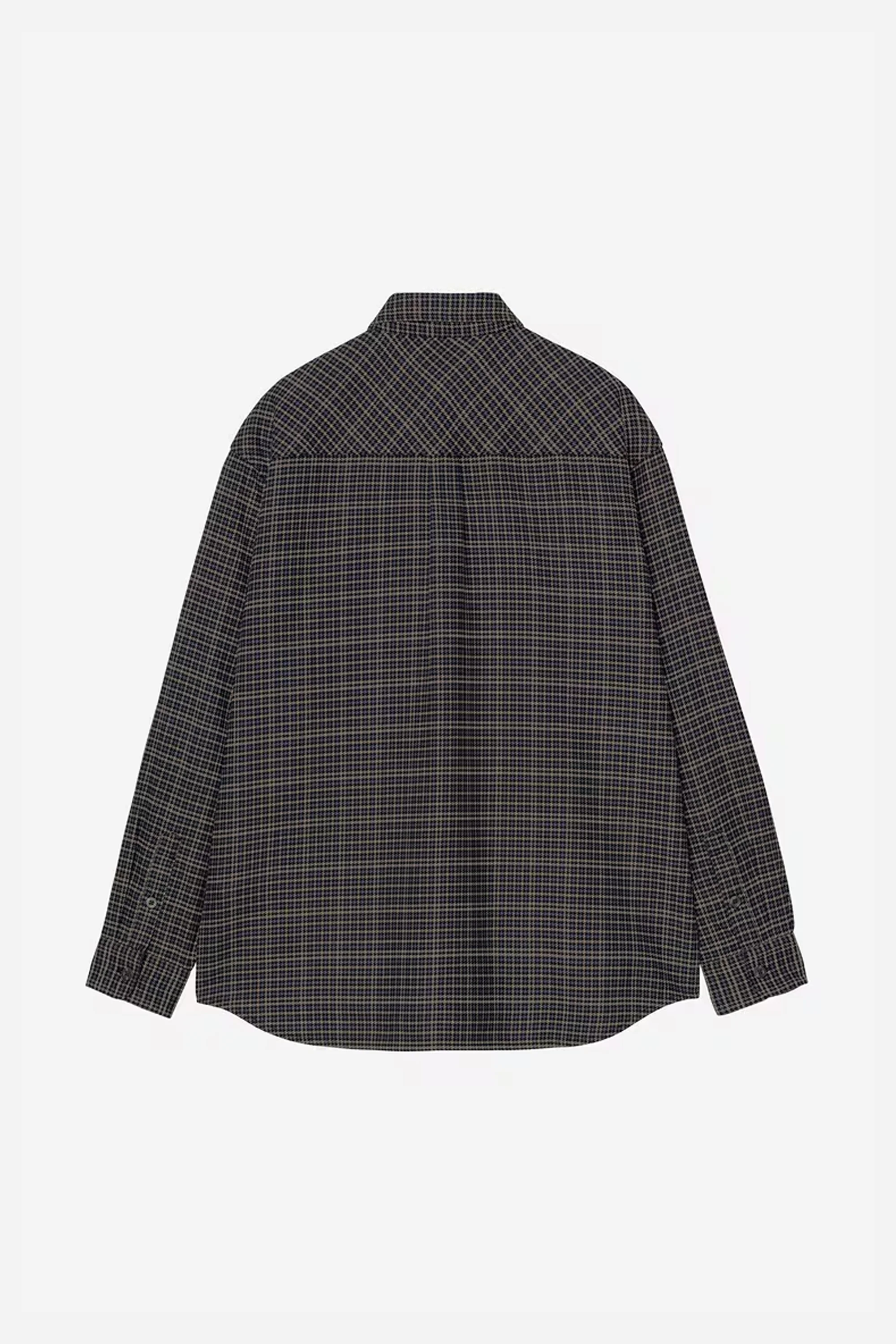 L/S Todrick Shirt Houndstooth/Blue - Image 2