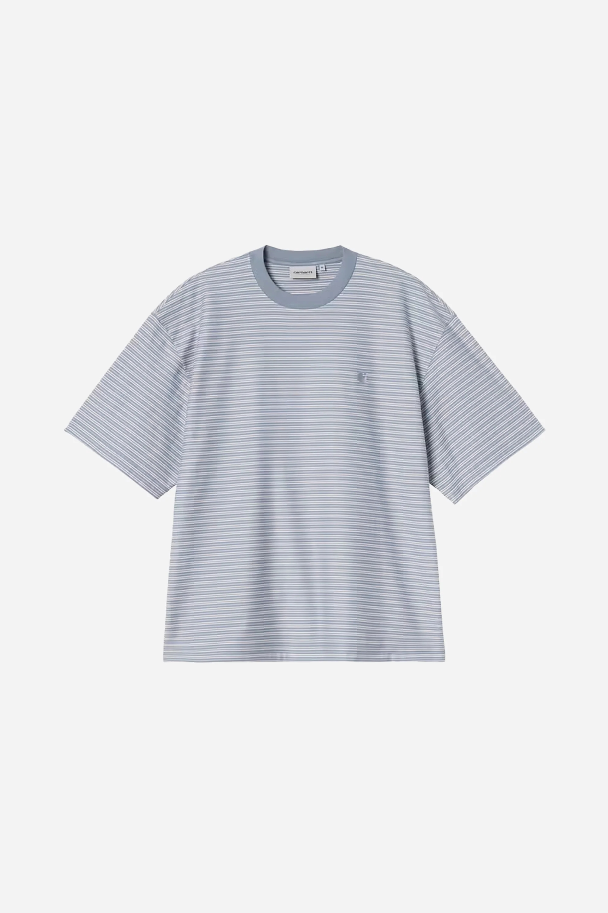S/S Dupree T-Shirt Dupree Stripe Shady Blue