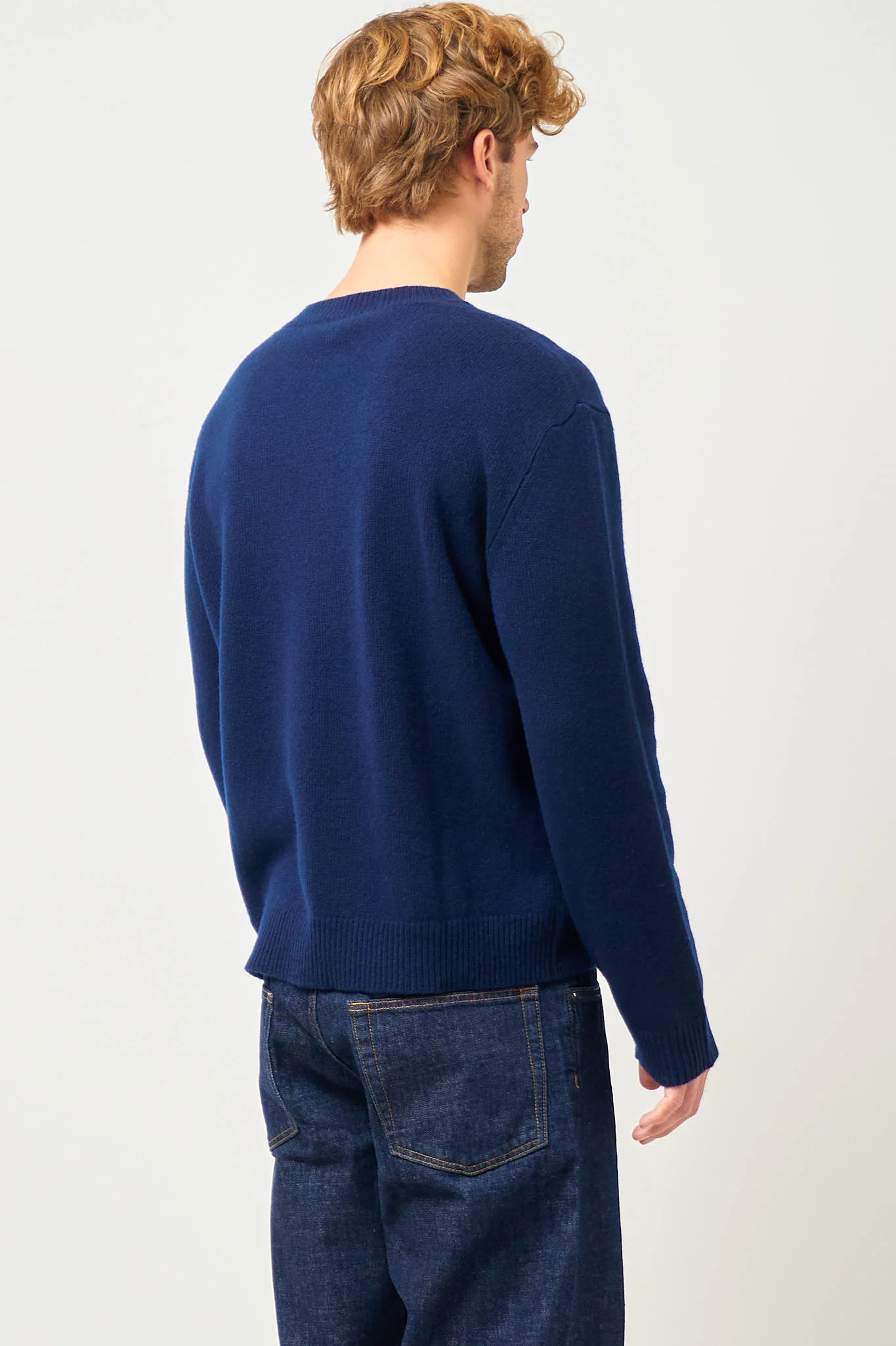 Cashmere Logo Sweater Ink - Image 6