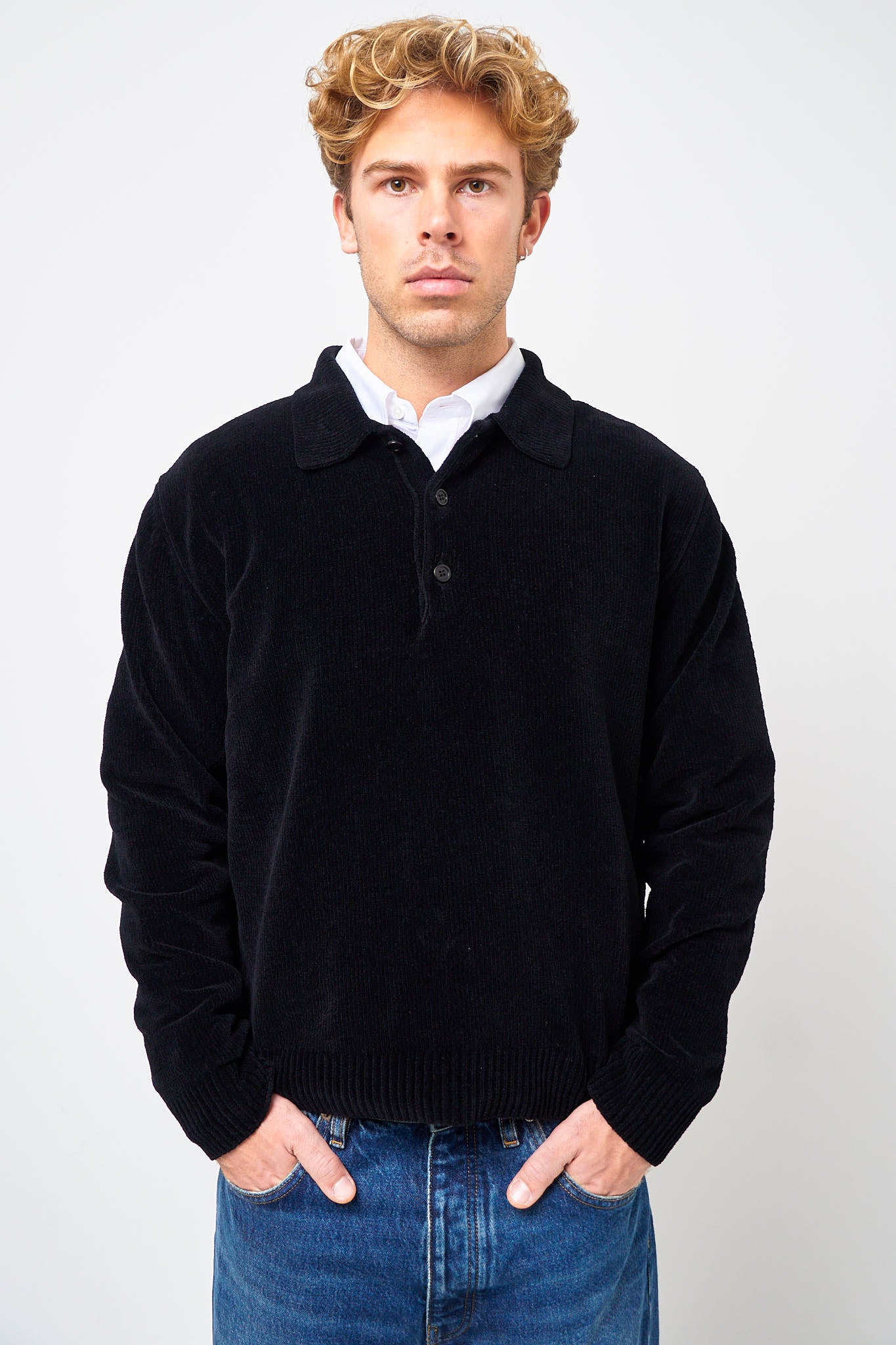 Chenile Polo Black