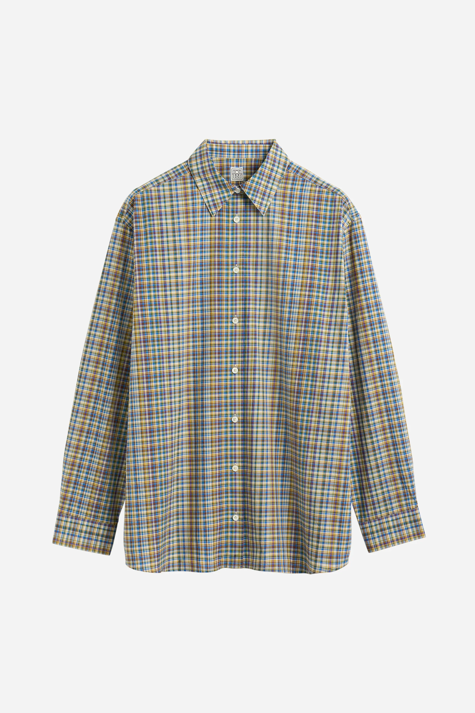 Classic Check Shirt Blue/Orange
