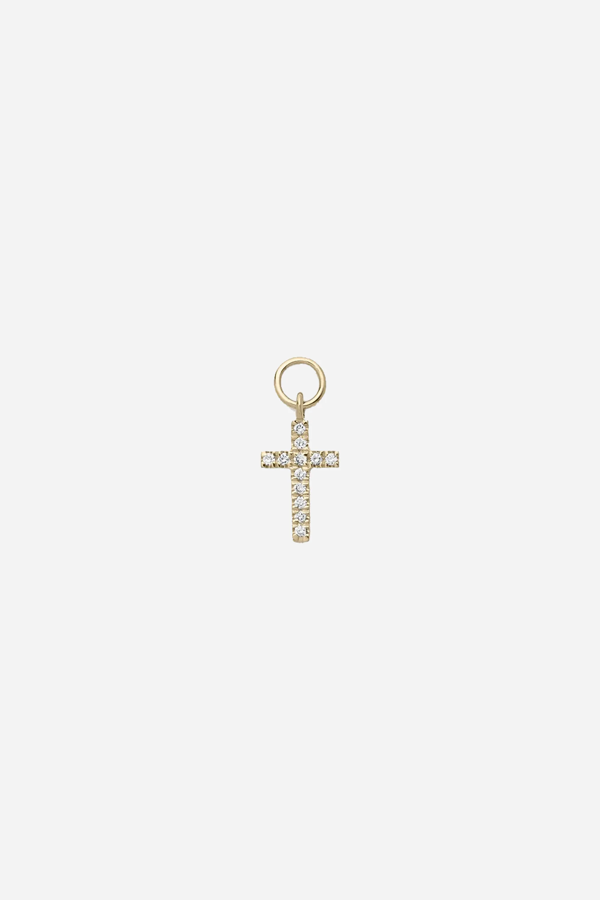 Cleo Diamond Cross Charm