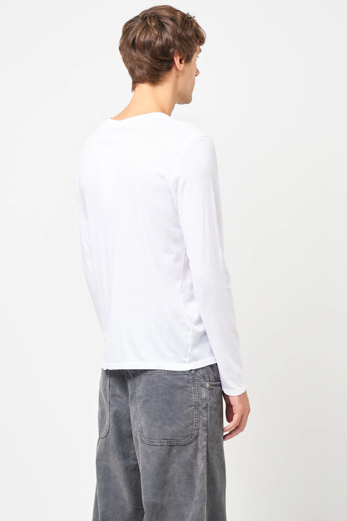 Decatur LS T-shirt White - Image 5