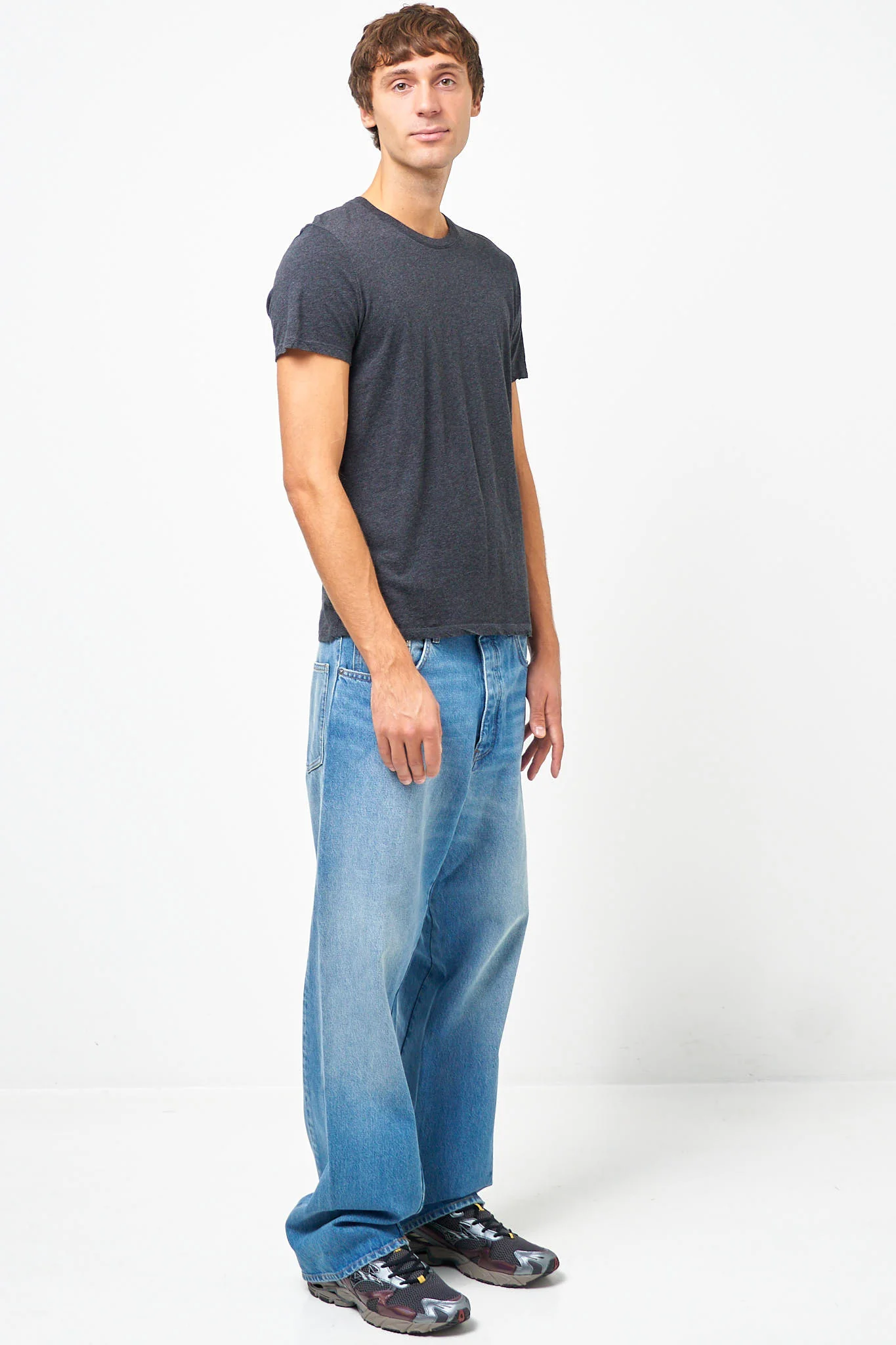 Decatur T-Shirt Anthracite Melange - Image 2
