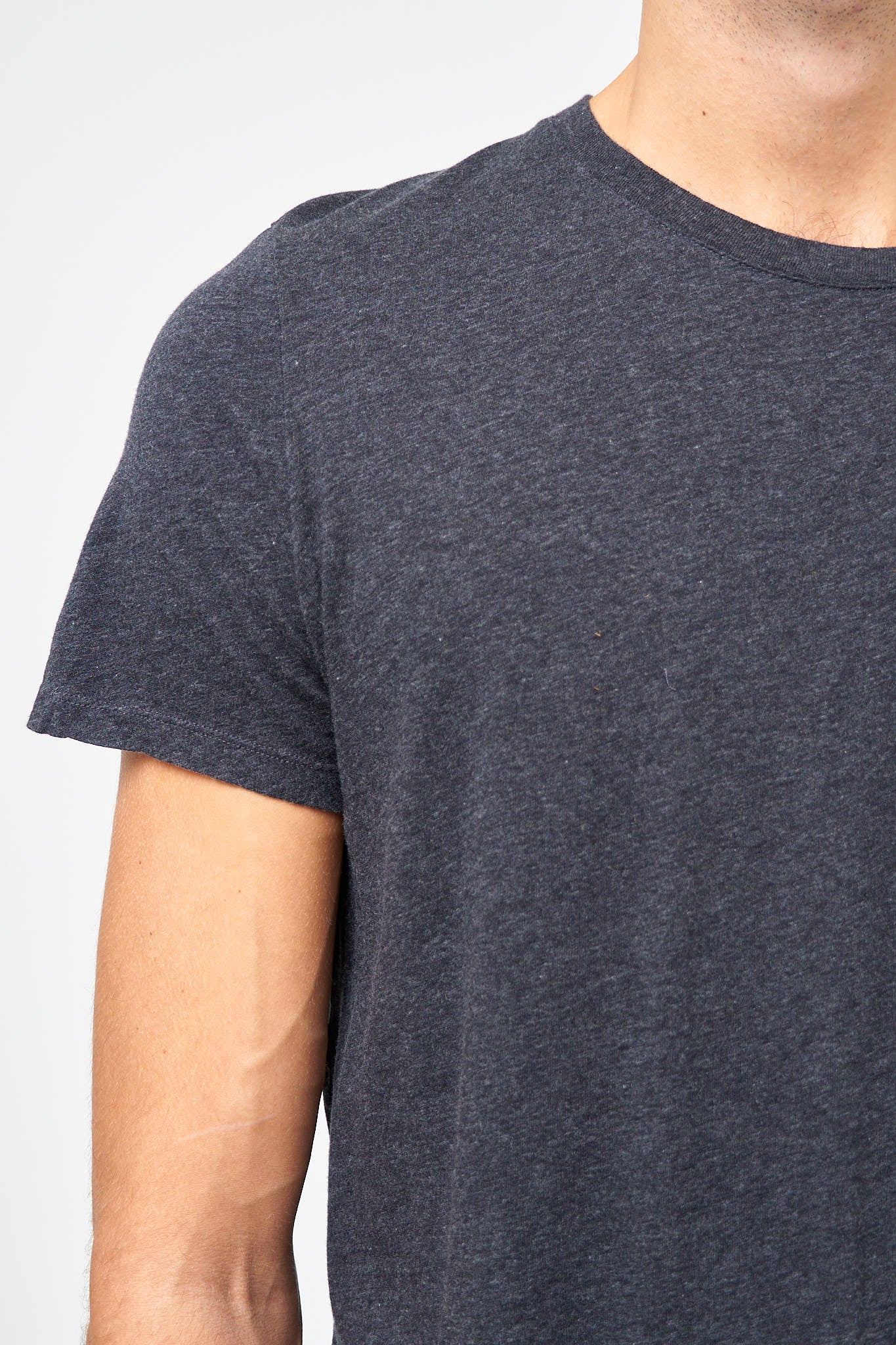 Decatur T-Shirt Anthracite Melange - Image 3
