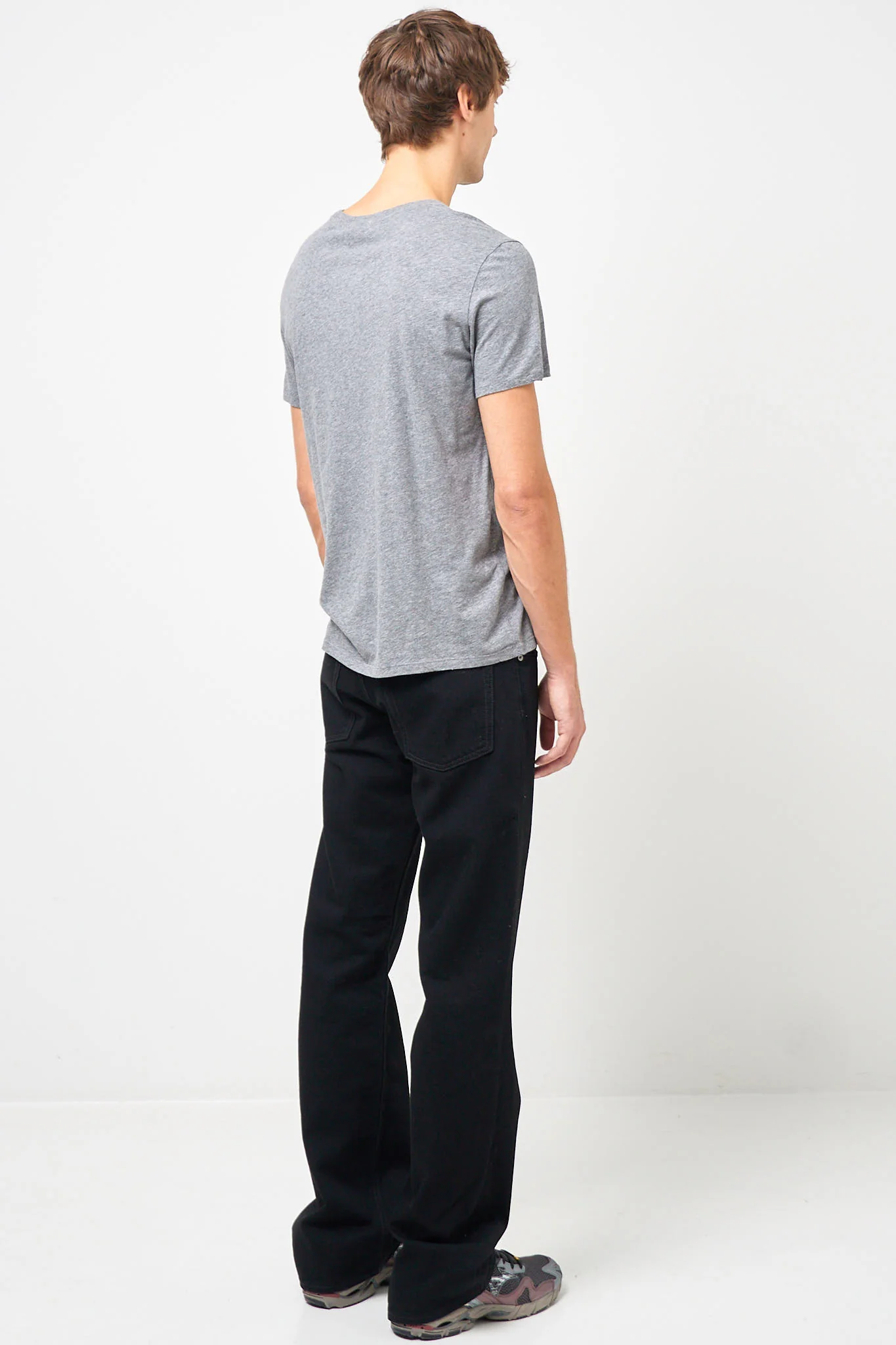 Decatur T-shirt Grey Melange - Image 3