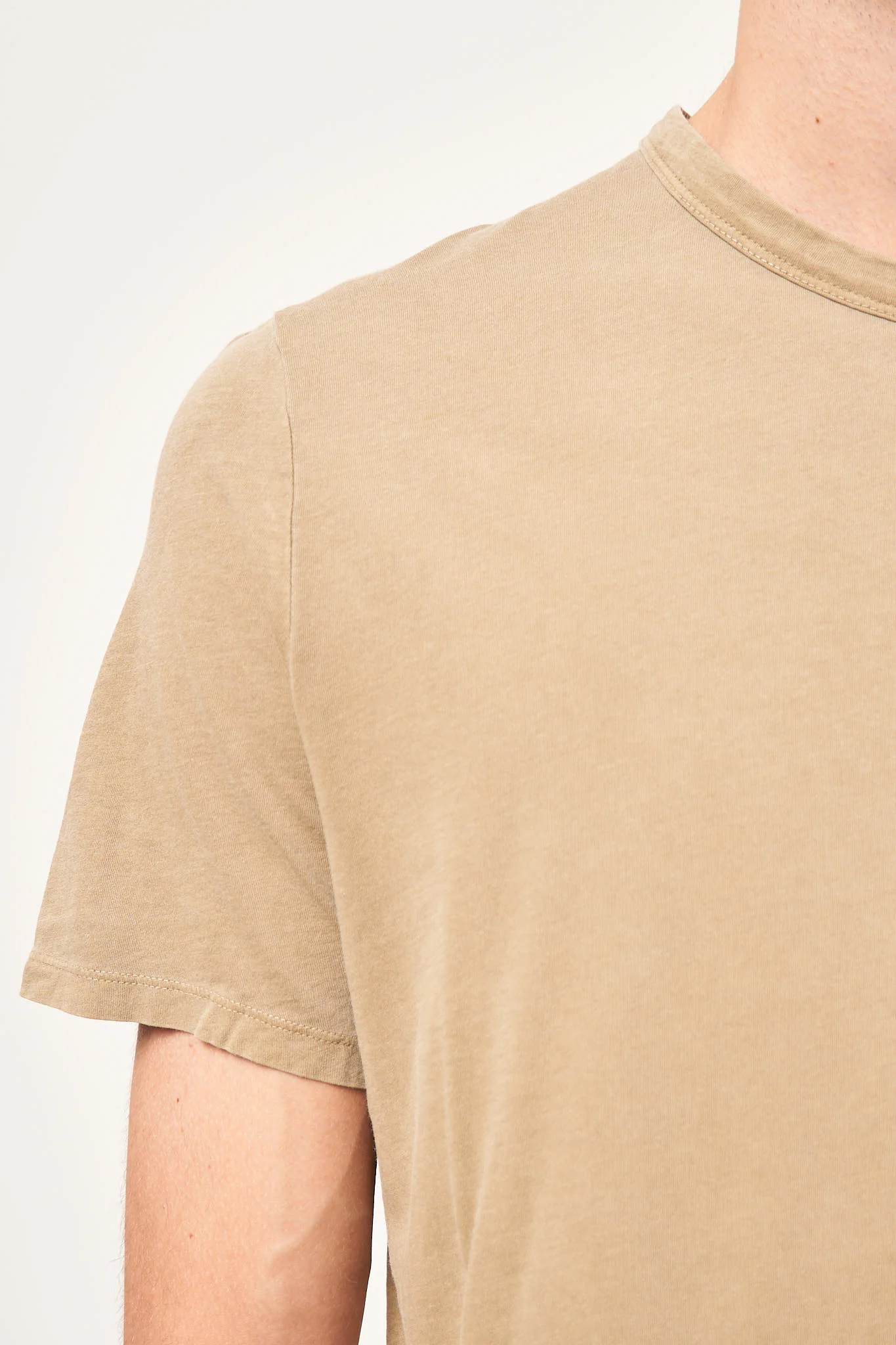 Devon T-shirt Vintage Buff - Image 3