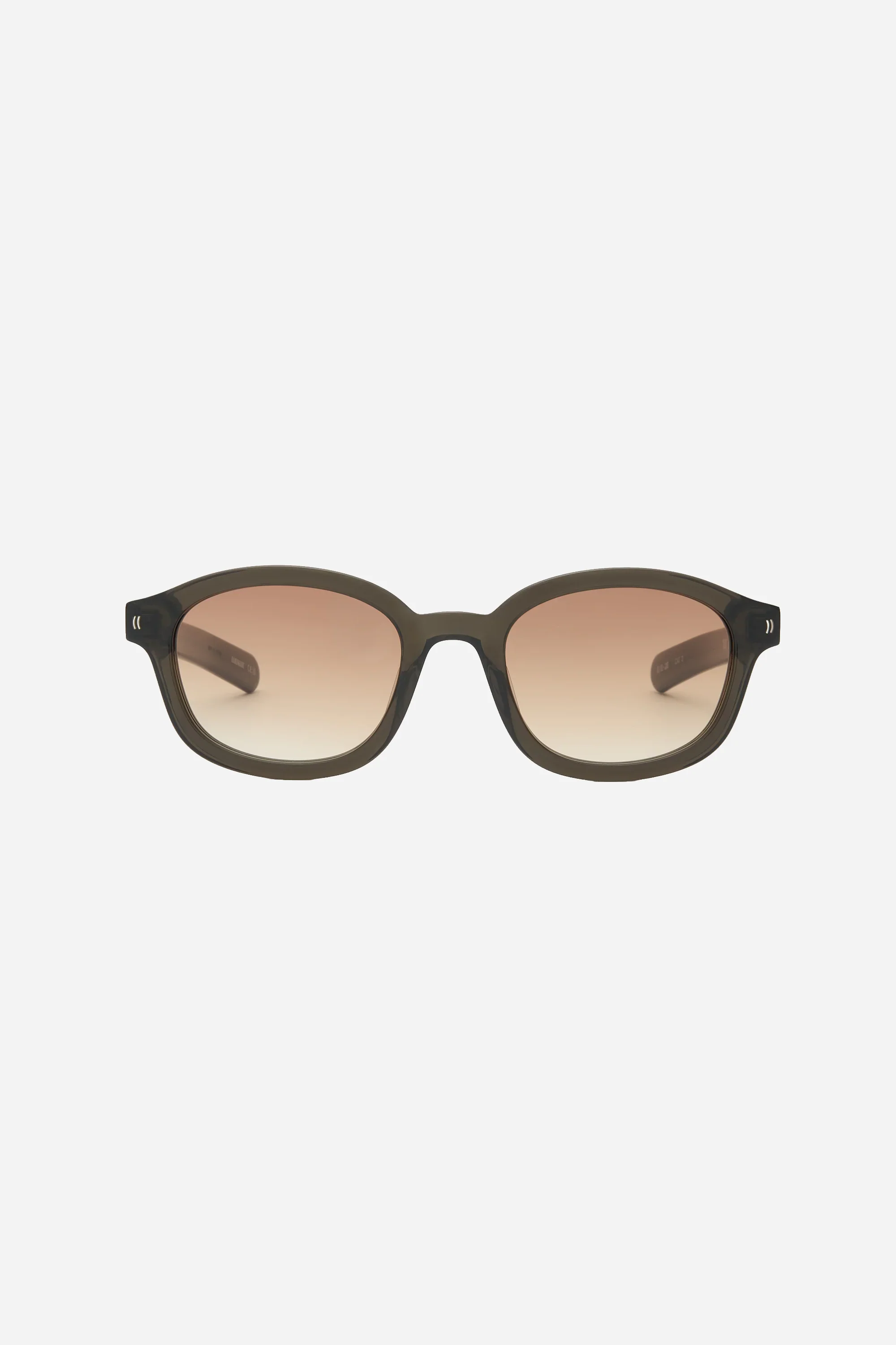 Theo Crystal Warm Grey Light Brown Gradient Lens