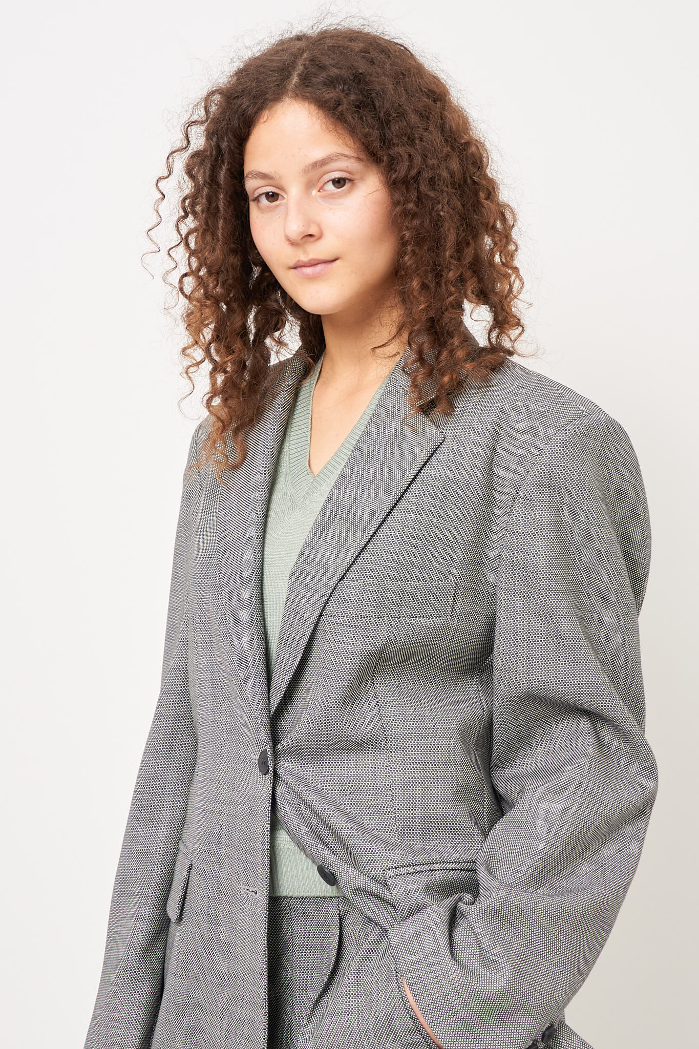 Friday Blazer Circle Grid - Image 3