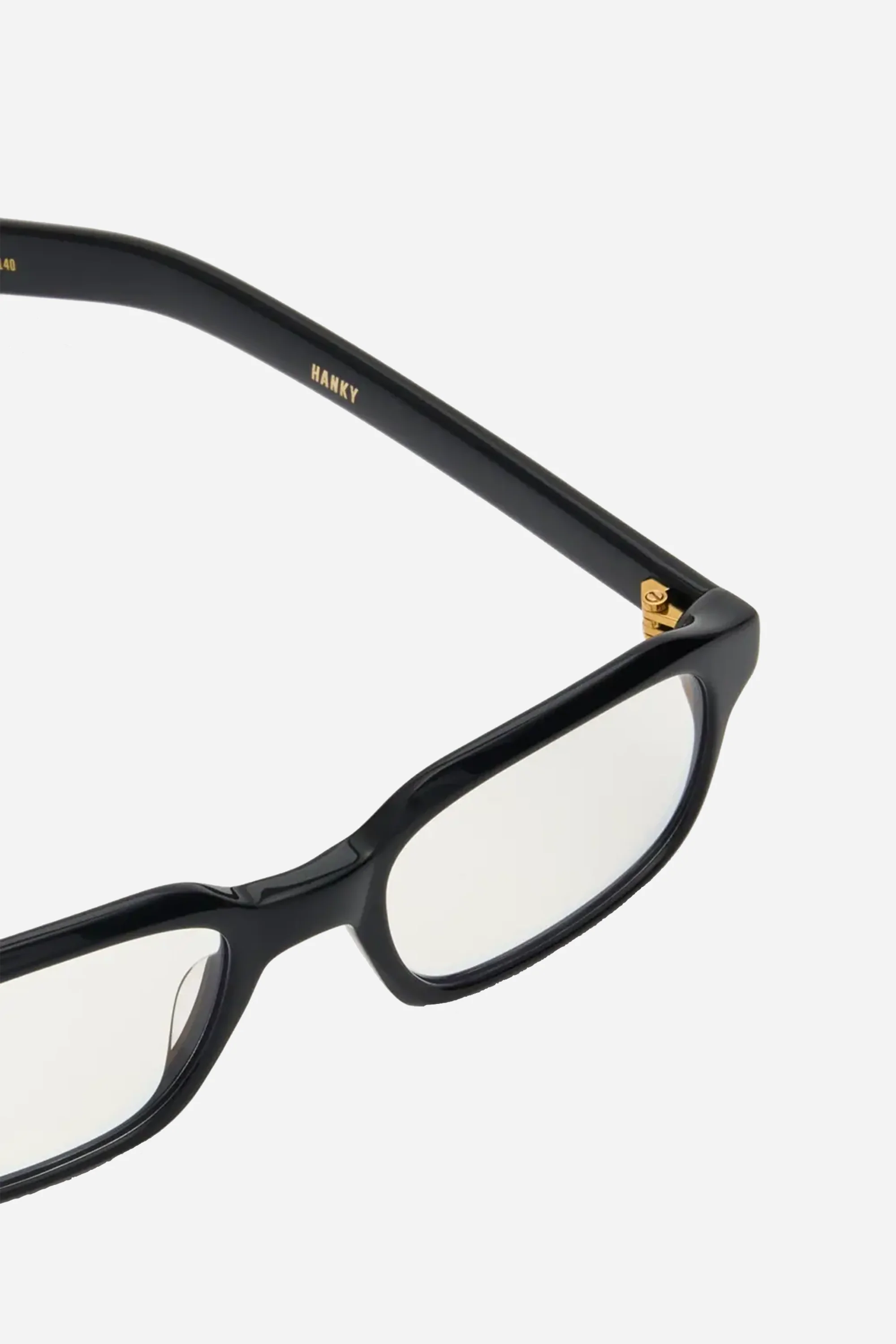 Hanky Solid Black/Clear Lens Blue Light - Image 3