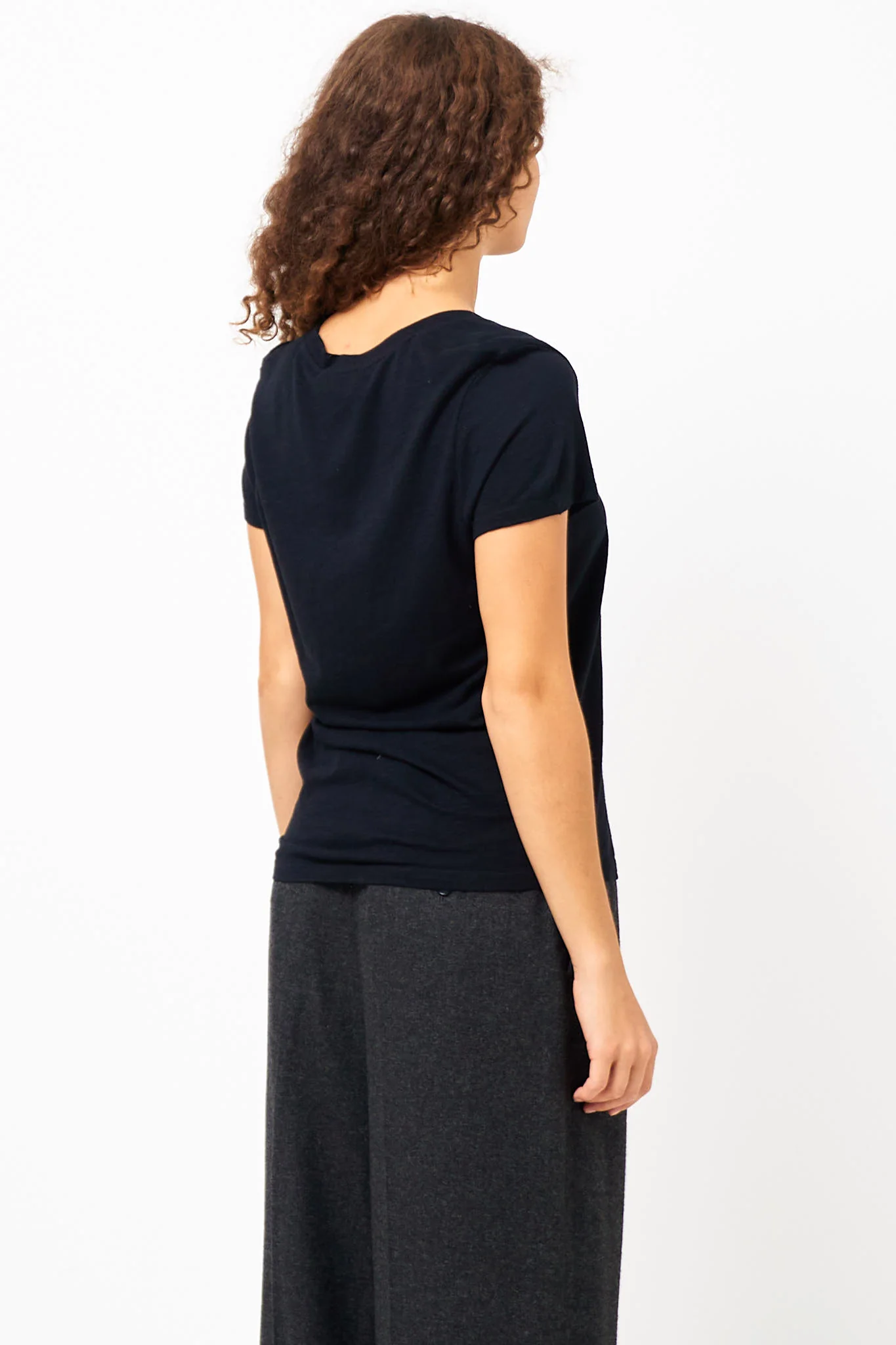 Jacksonville Round Neck T-shirt Black - Image 6