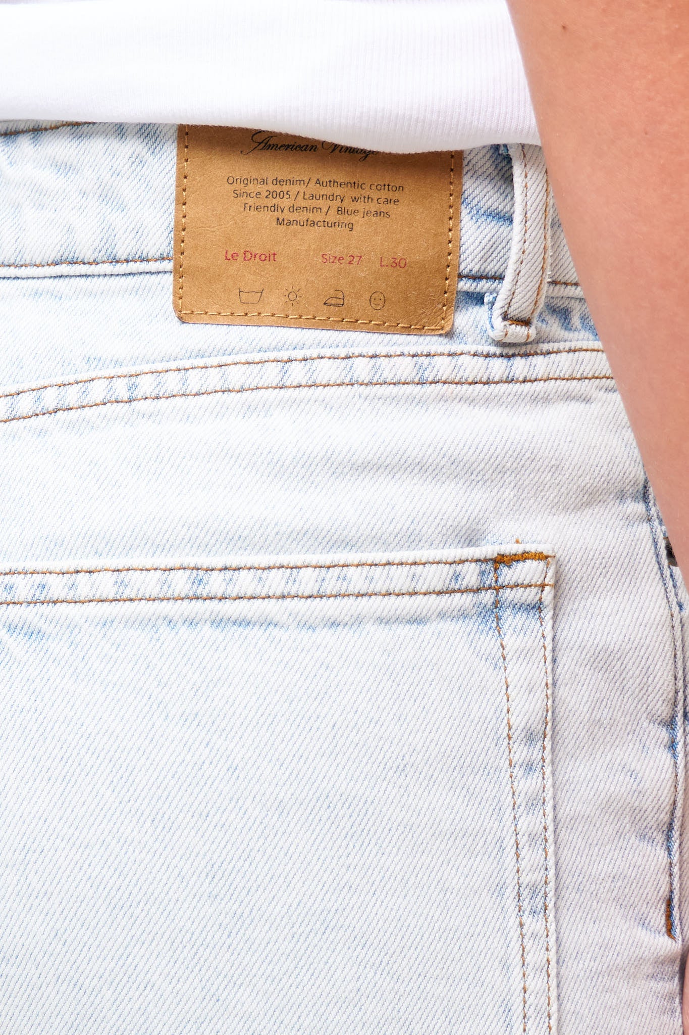 Joybird 5 Pocket Jeans Winter Bleached - Image 5
