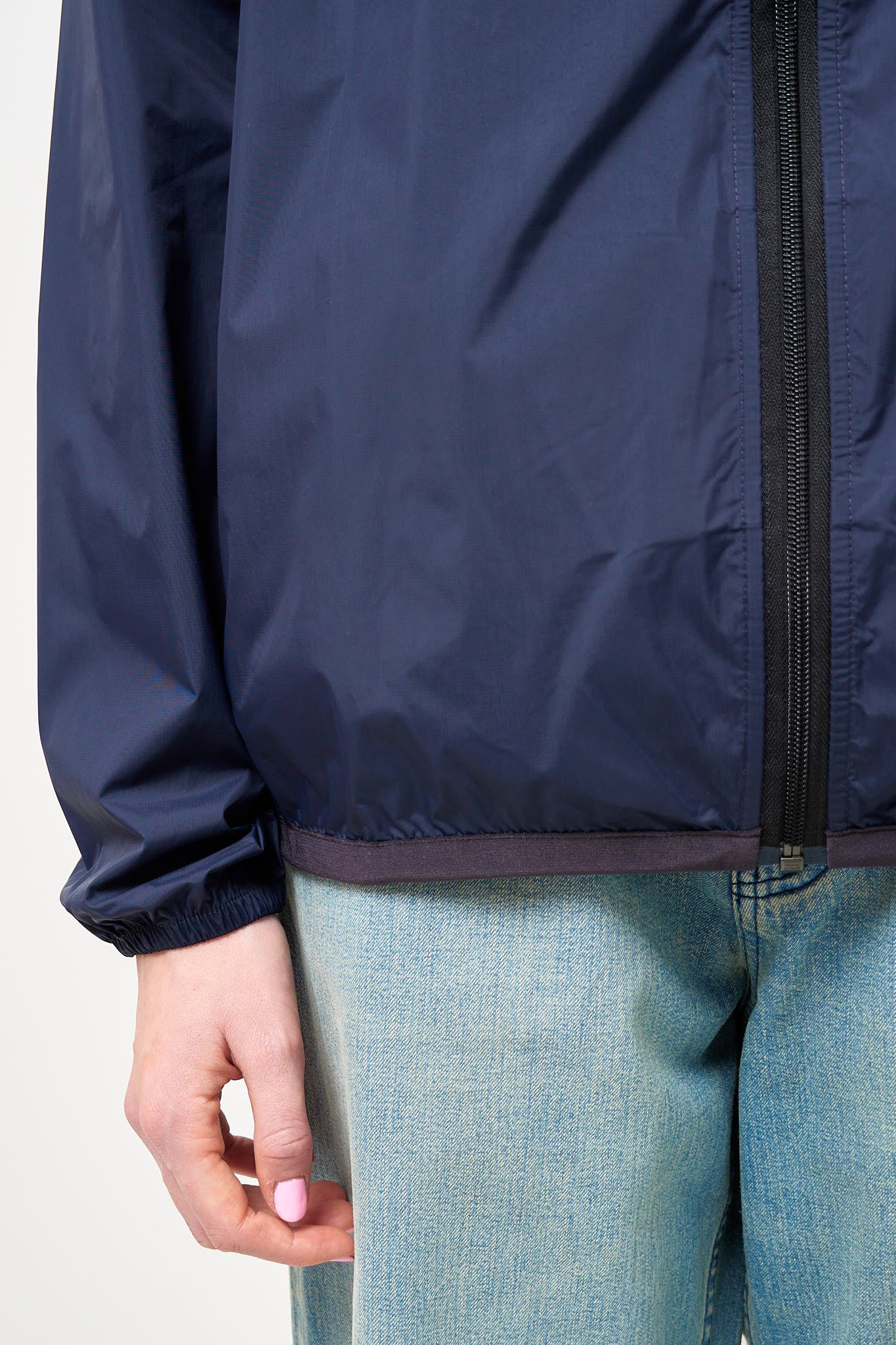 K-Way Hoodie Full Zip Navy - Image 10