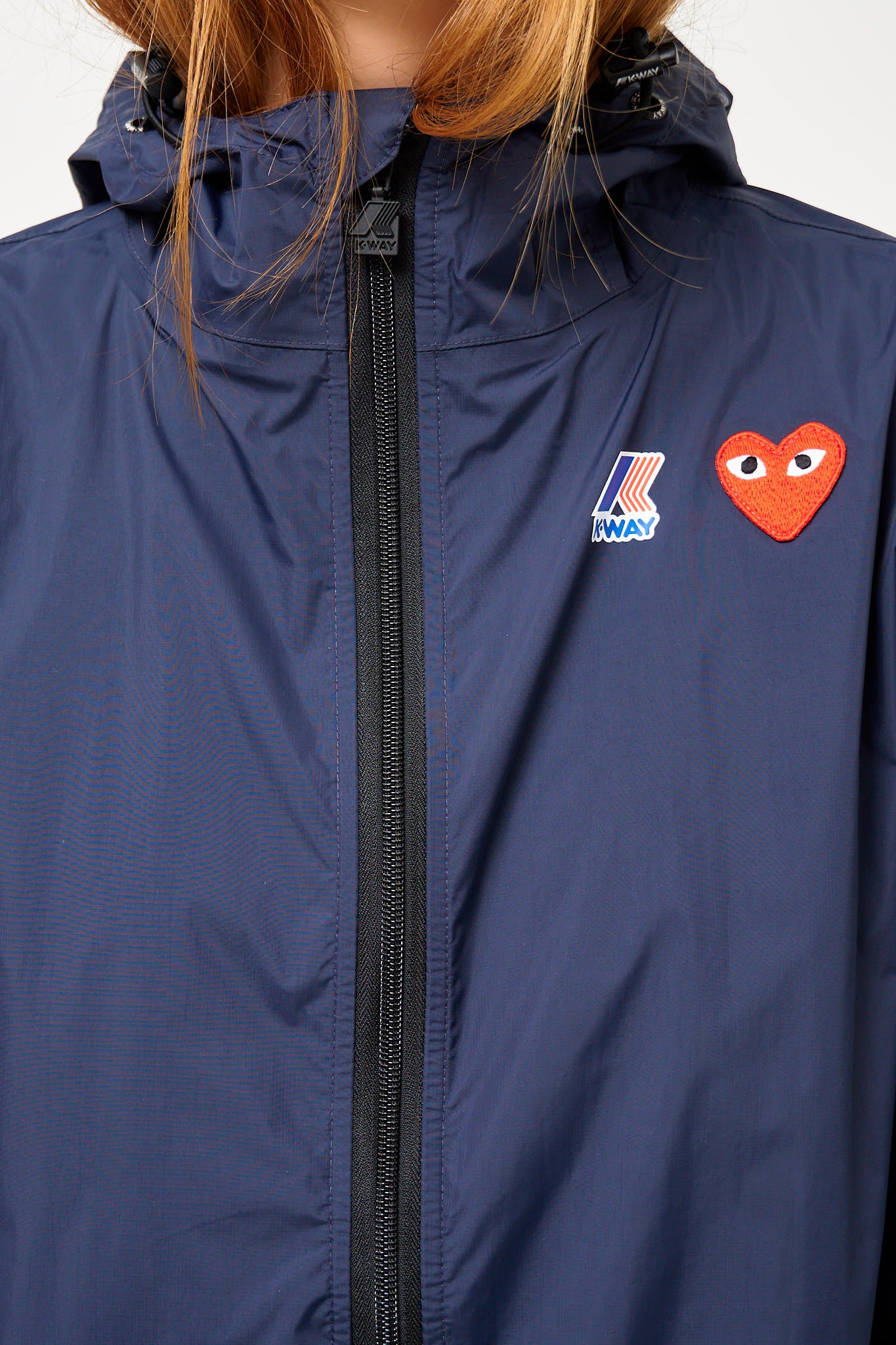 K-Way Hoodie Full Zip Navy - Image 12