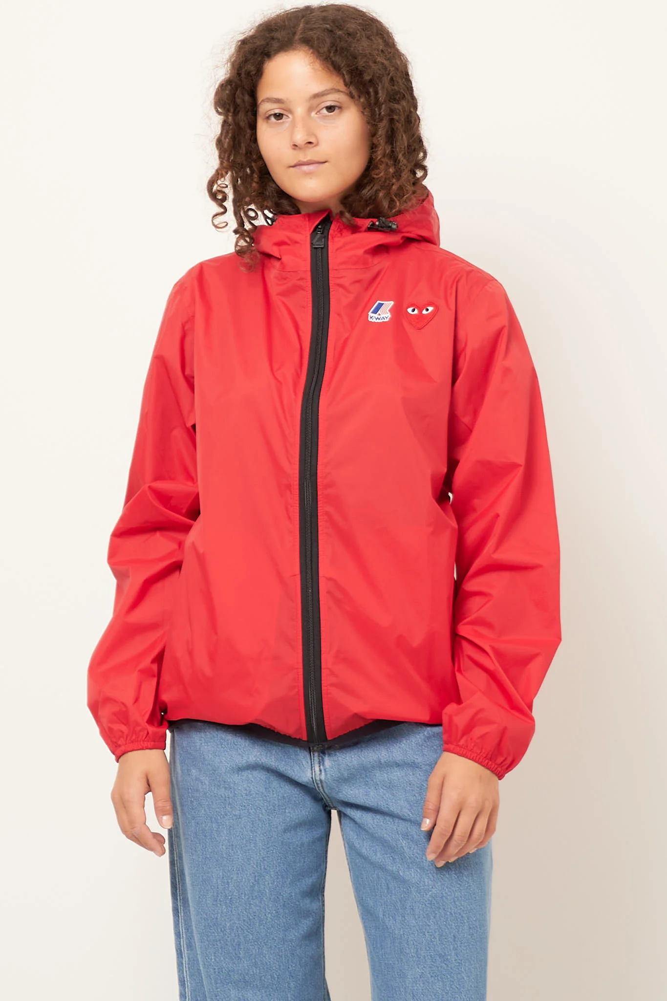 K-Way Hoodie Full Zip Red - Image 4