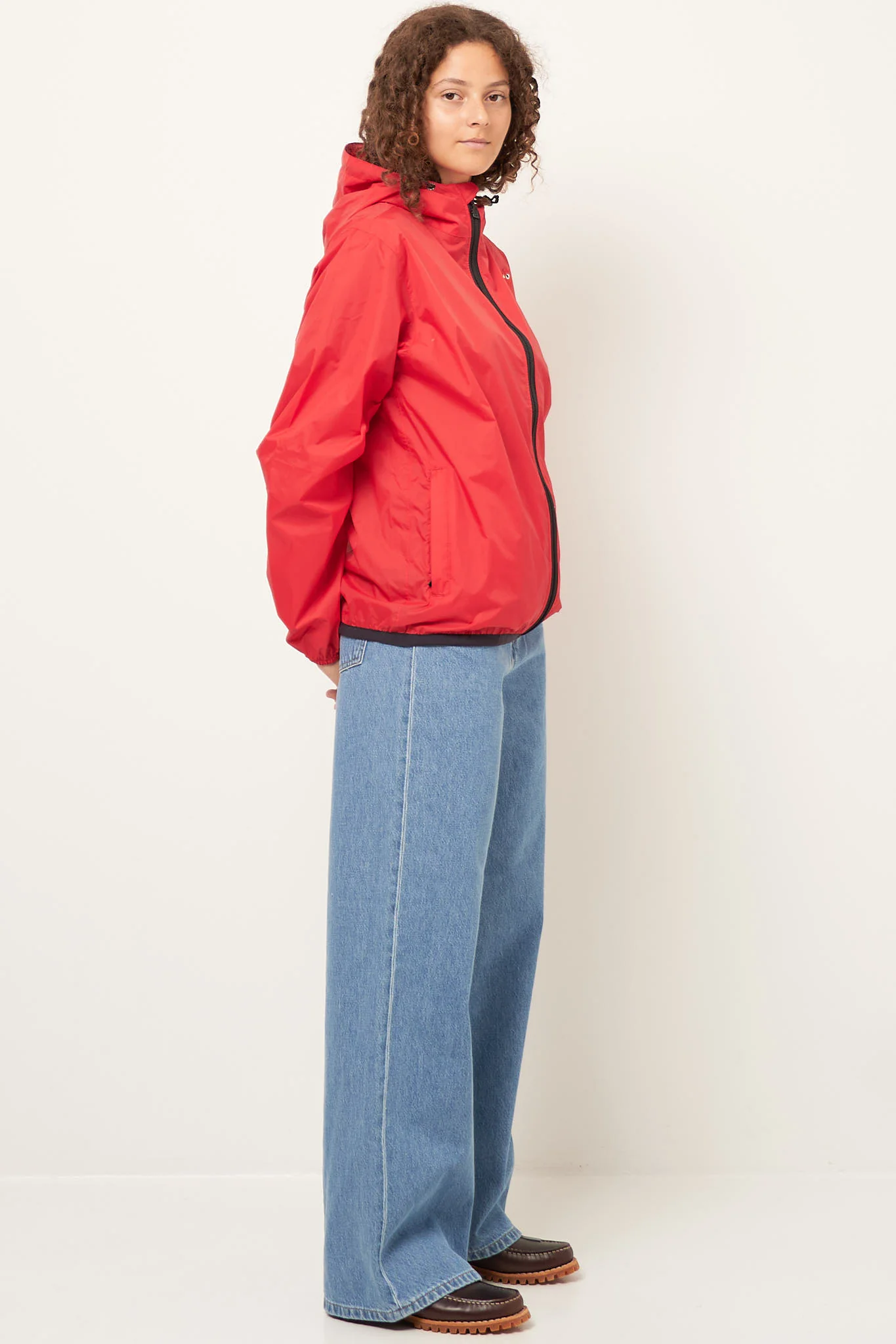 K-Way Hoodie Full Zip Red - Image 8