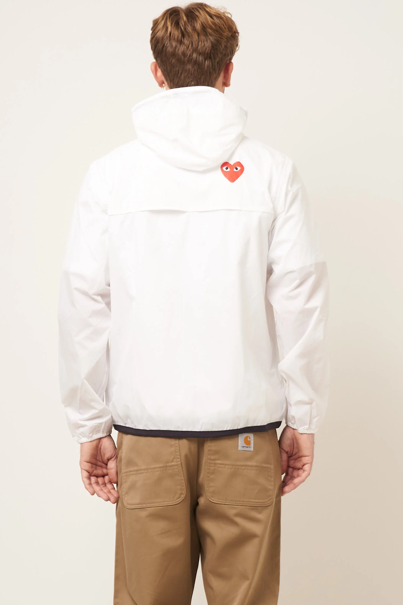 K-Way Hoodie Full Zip White - Image 10