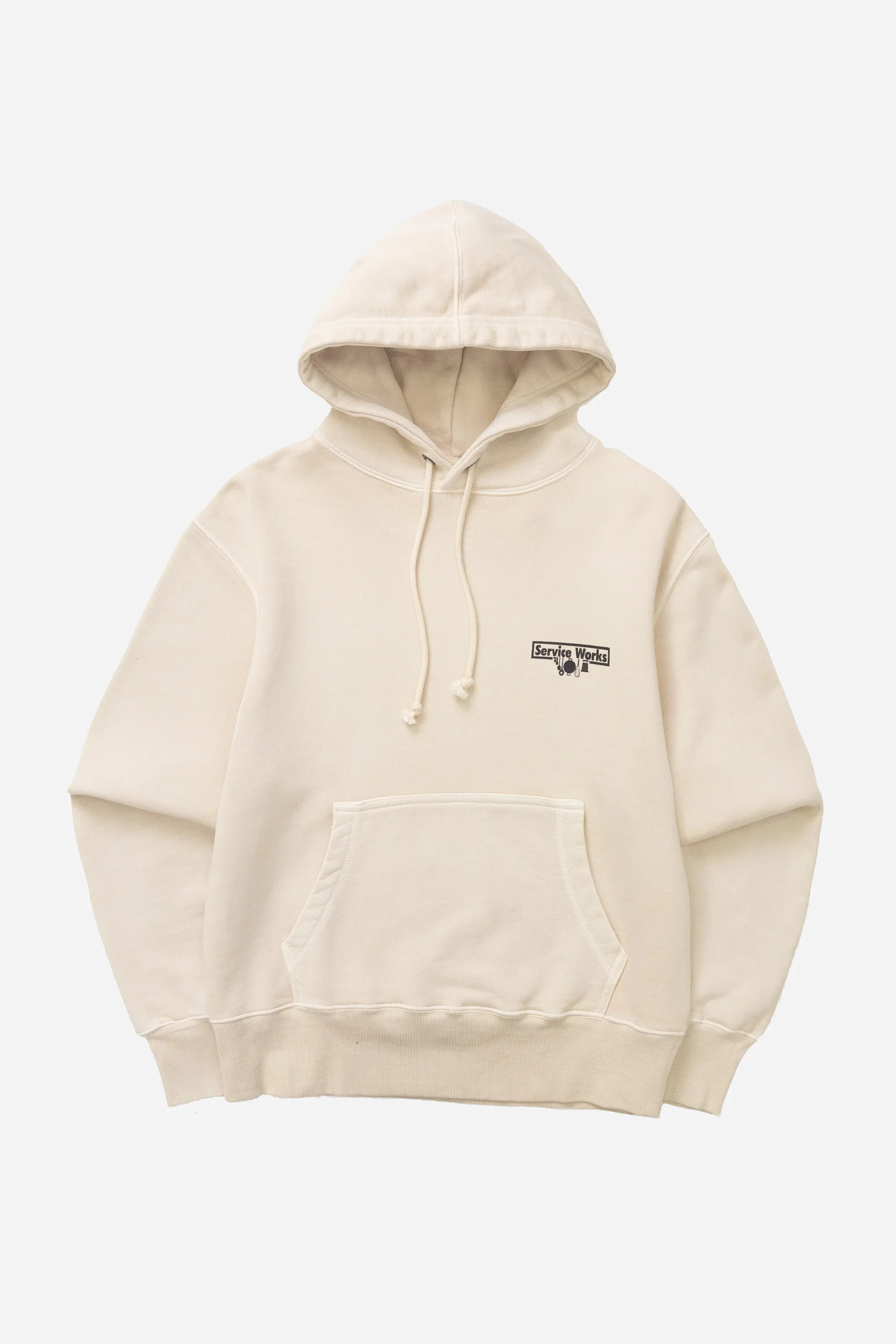 Loopback Hoodie Natural