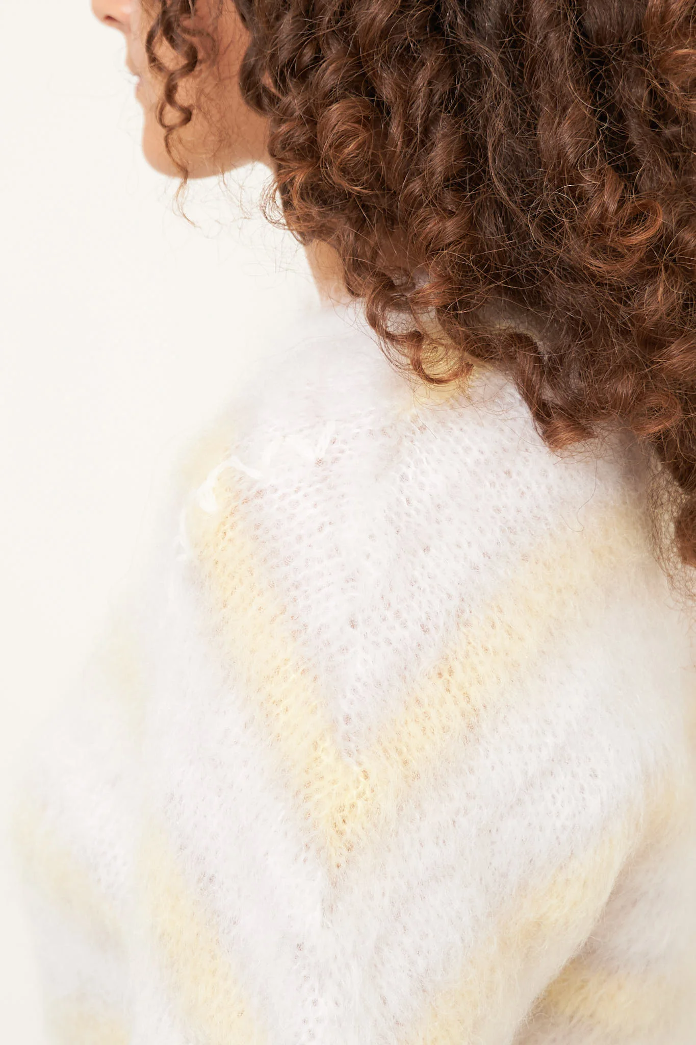 Mohair Jumper Lily White - Image 6