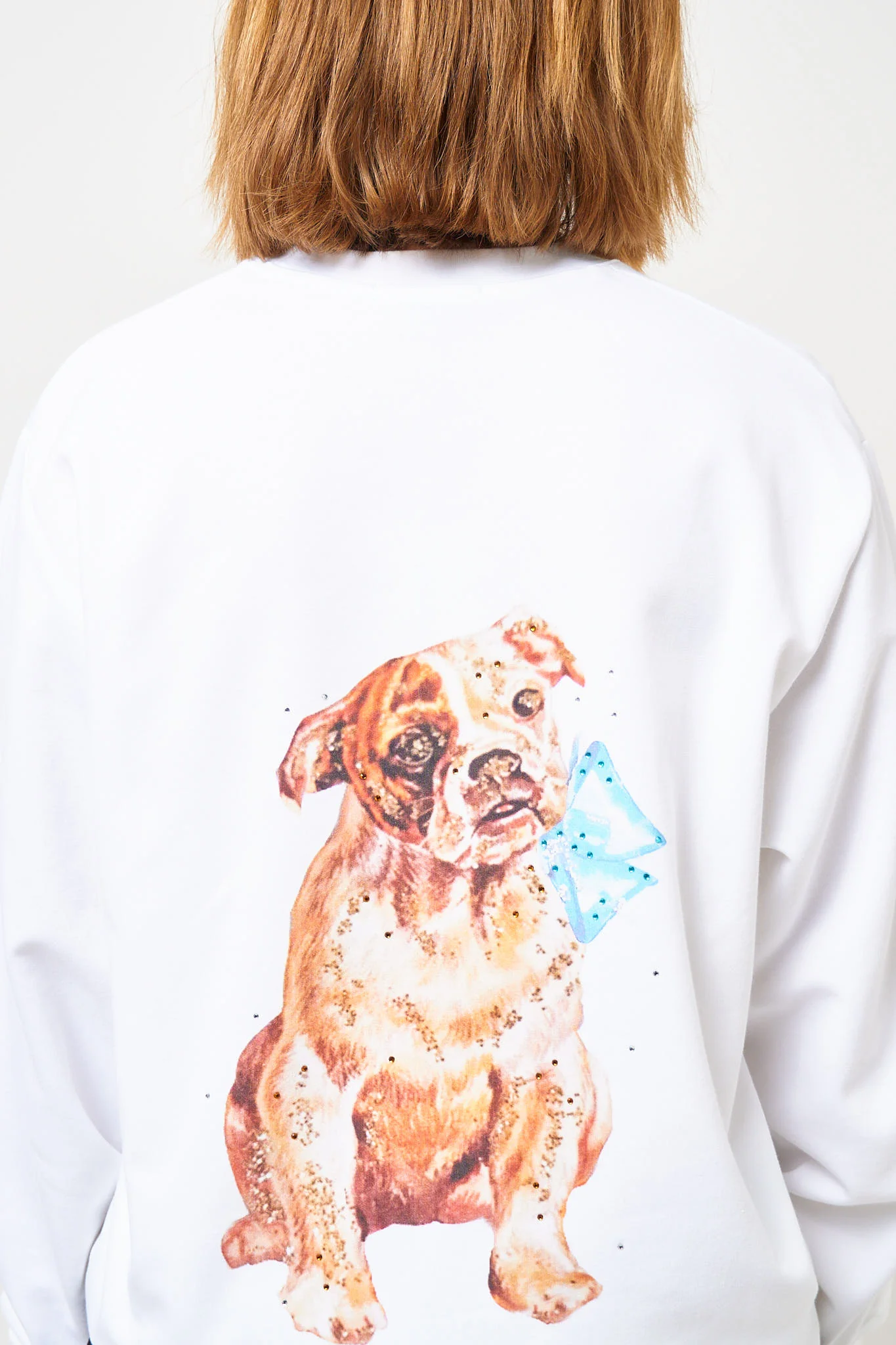 My Only Loyal Friend L/S T-Shirt White - Image 7