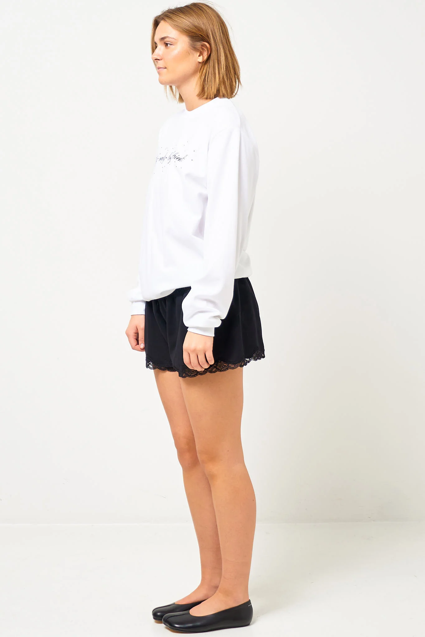 My Only Loyal Friend L/S T-Shirt White - Image 8