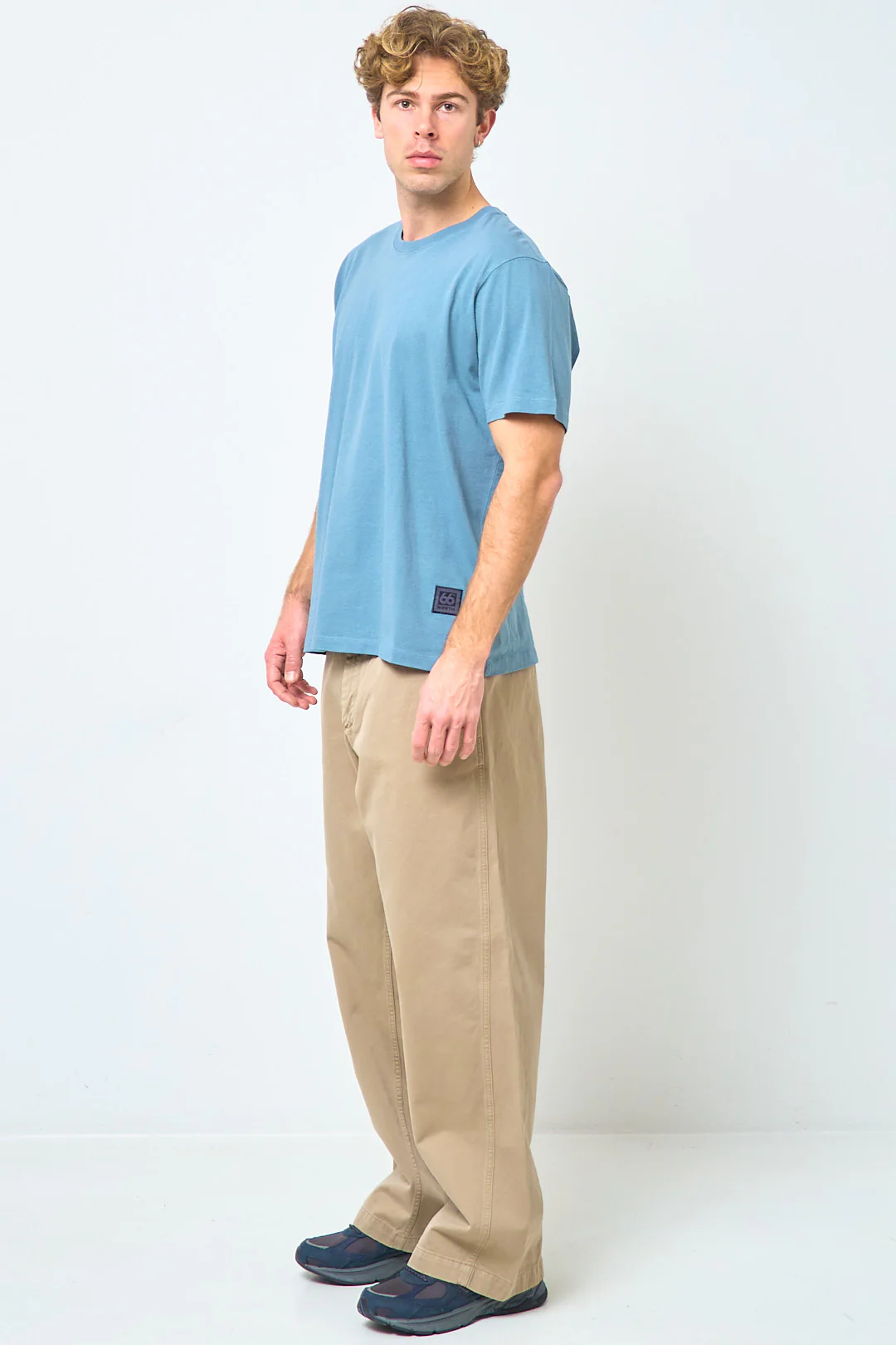Nordurgata T-Shirt Blue Mirage - Image 3