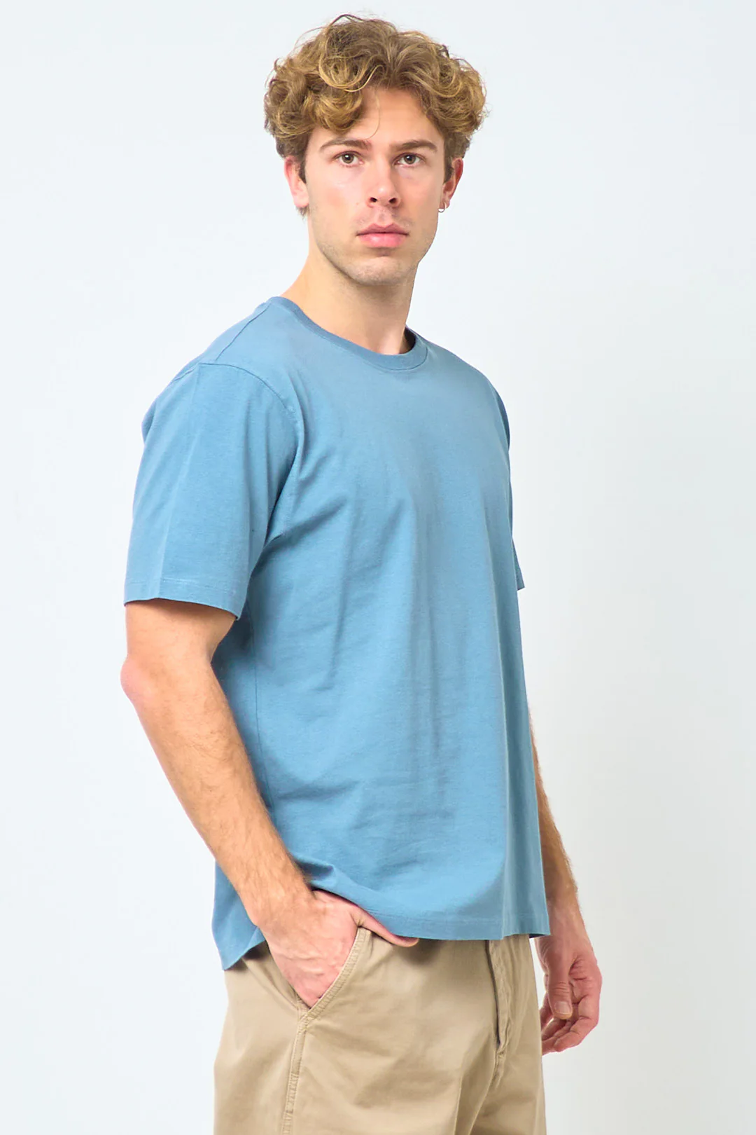 Nordurgata T-Shirt Blue Mirage - Image 4