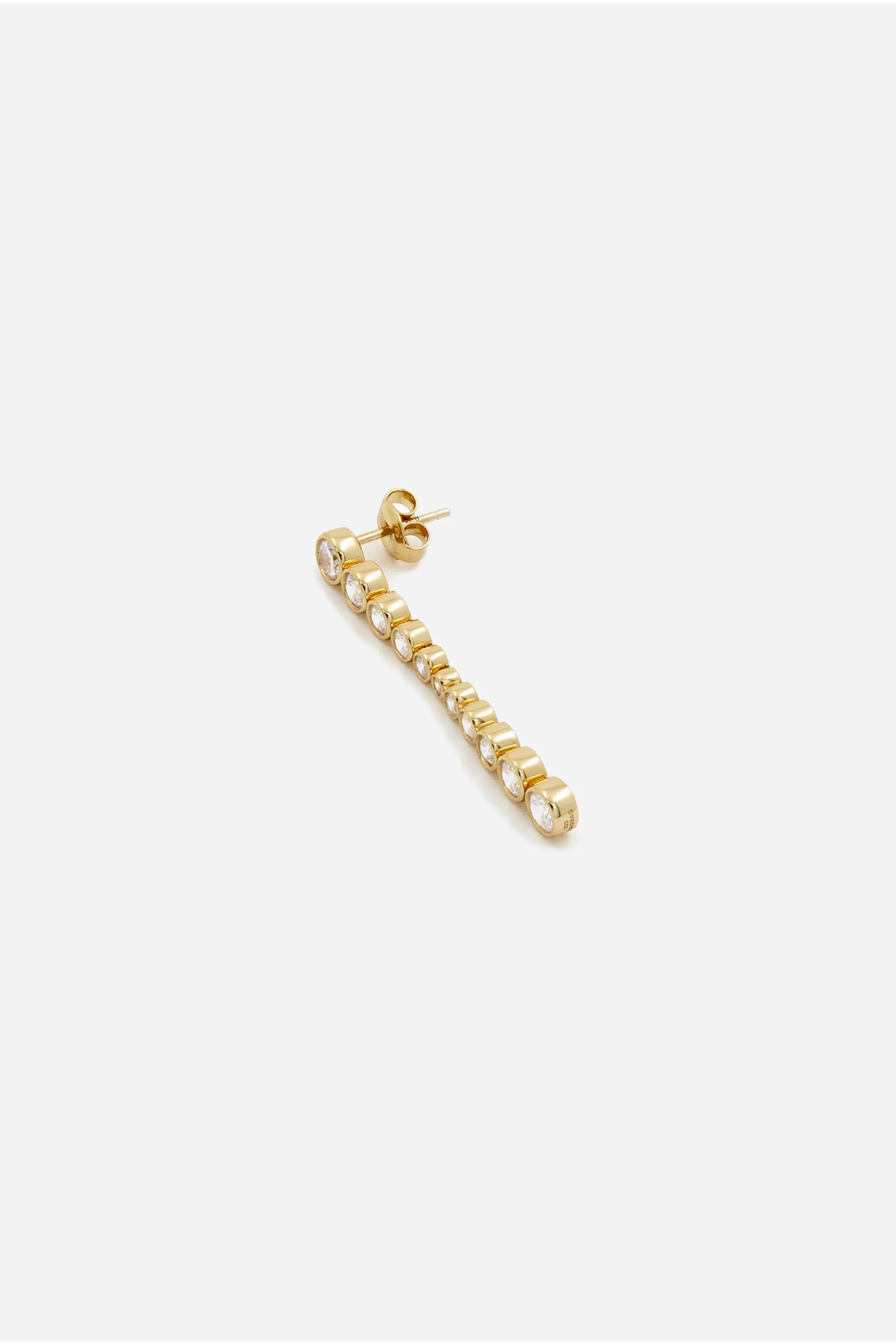 Oda Long Earring Gold