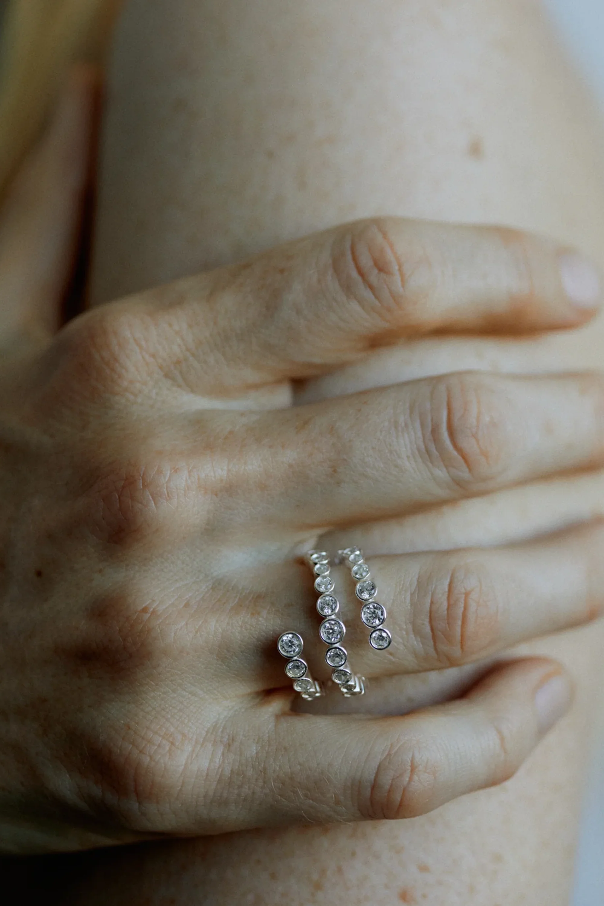 Odette Spiral Ring Silver - Image 2